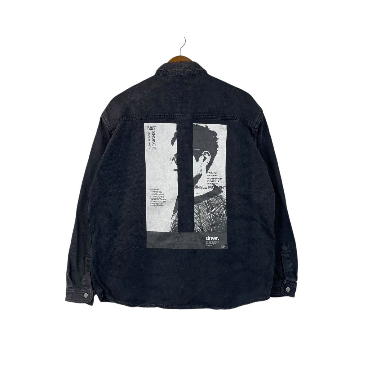 Zara Zara Man Denim Wear Backhit Graphic Button Down Jacket Size US L / EU 52-54 / 3 - 1 Thumbnail