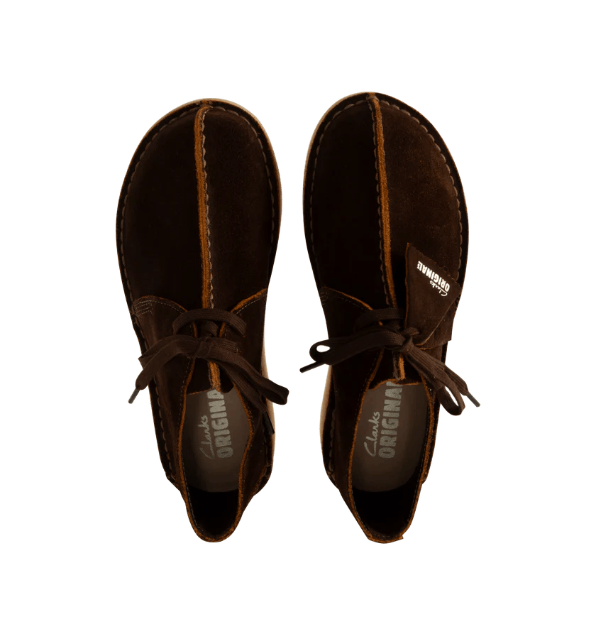 Clarks o1h1sh10525 Desert Trek Scuff Off Shoes in Dark Brown Size US 7 / EU 40 - 3 Thumbnail