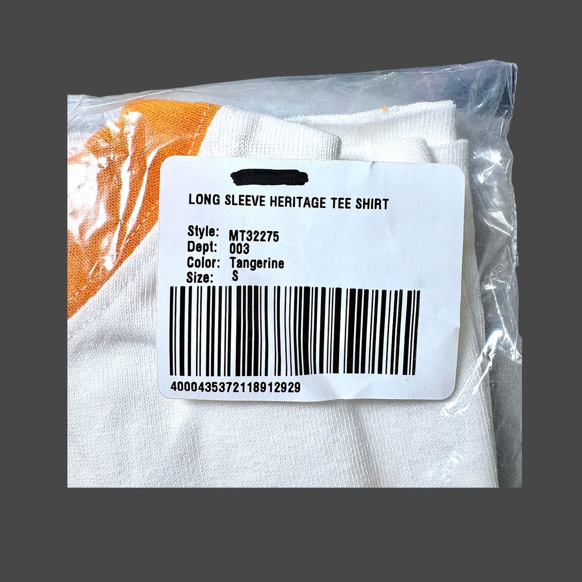 Other La Biz Long Sleeve Heritage T-Shirt White Blue Orange Sz S Size S / US 4 / IT 40 - 9 Thumbnail