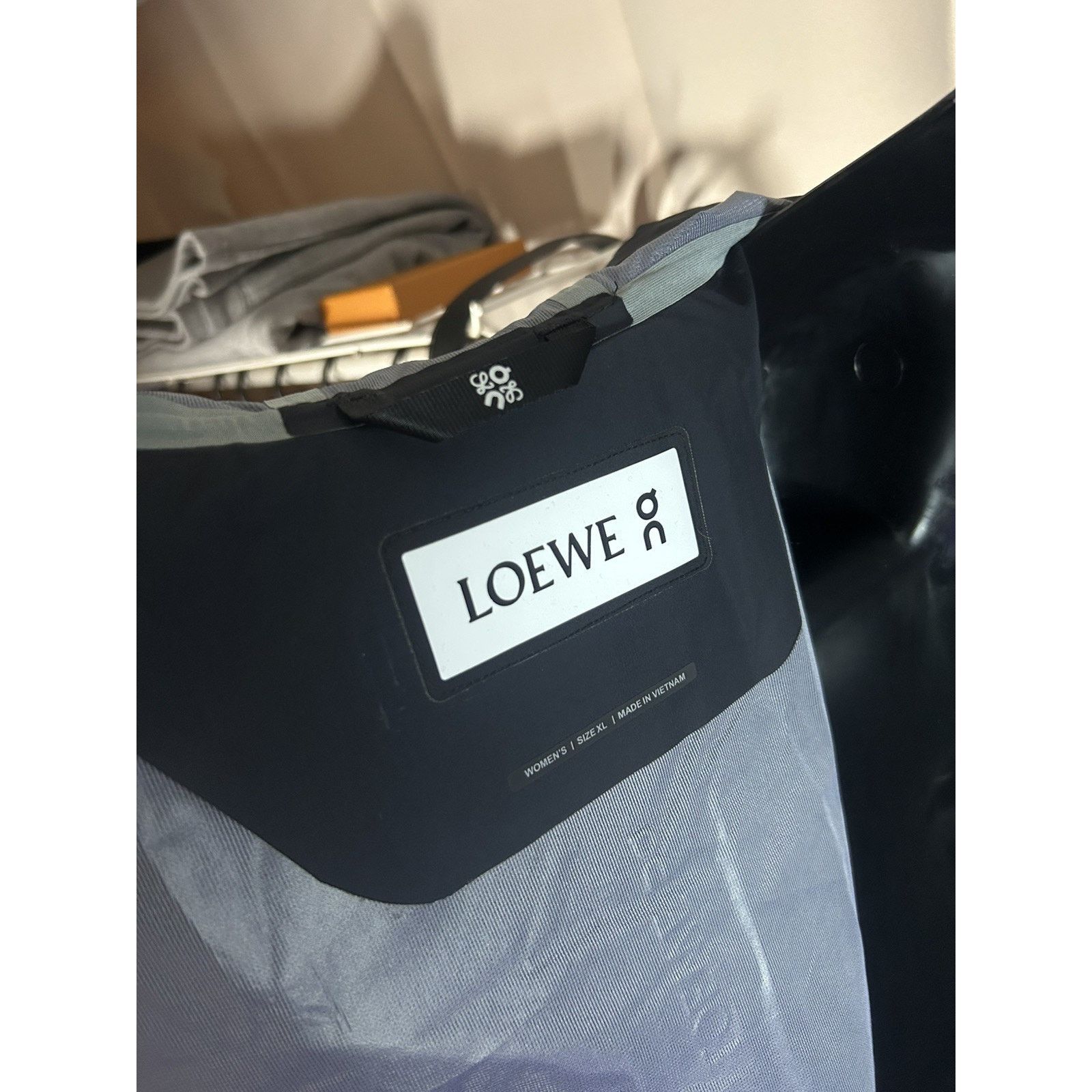 Loewe Black LOEWE x On Collaboration Waterproof Storm Jacket Size US XL / EU 56 / 4 - 11 Thumbnail