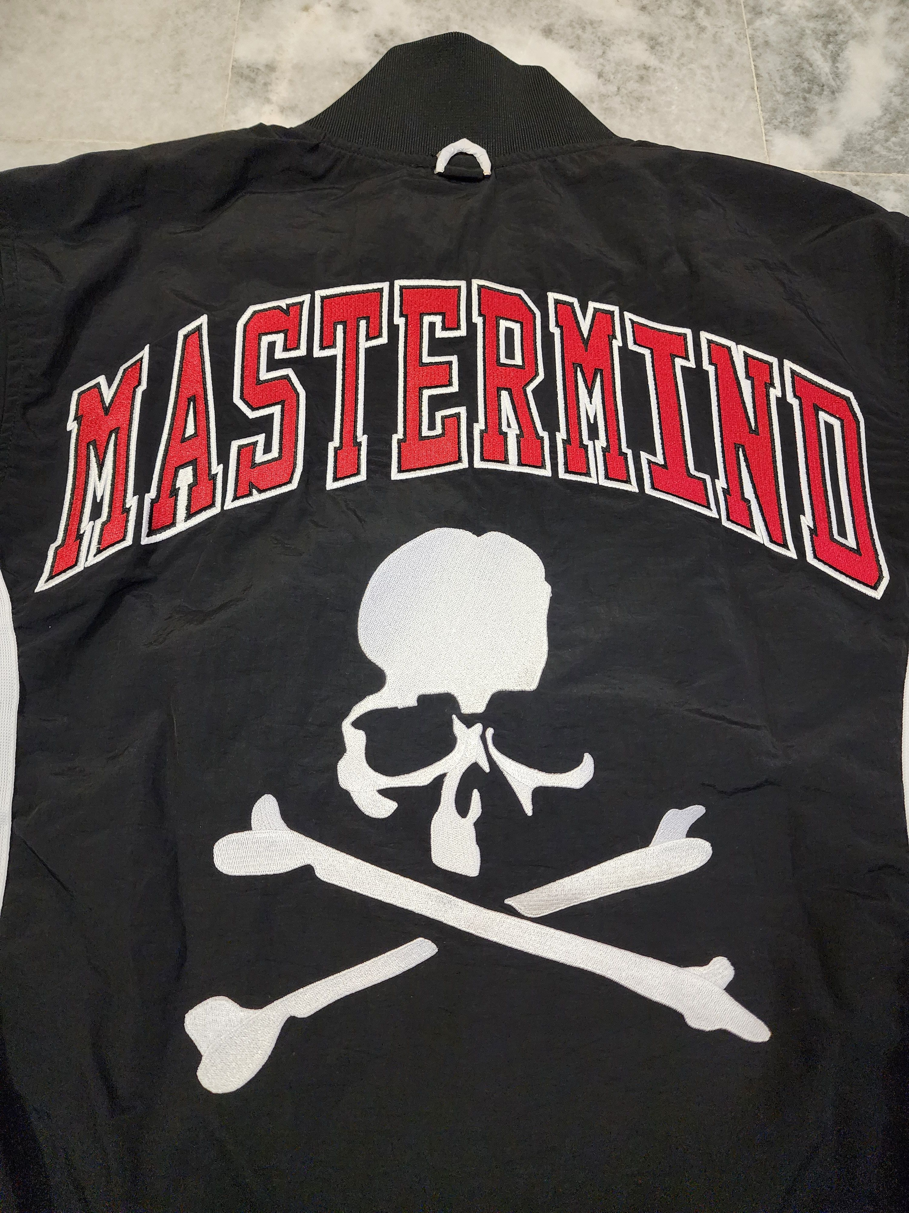 Mastermind Japan Mitchell & Ness x Mastermind Warmup Jacket Size US S / EU 44-46 / 1 - 3 Thumbnail