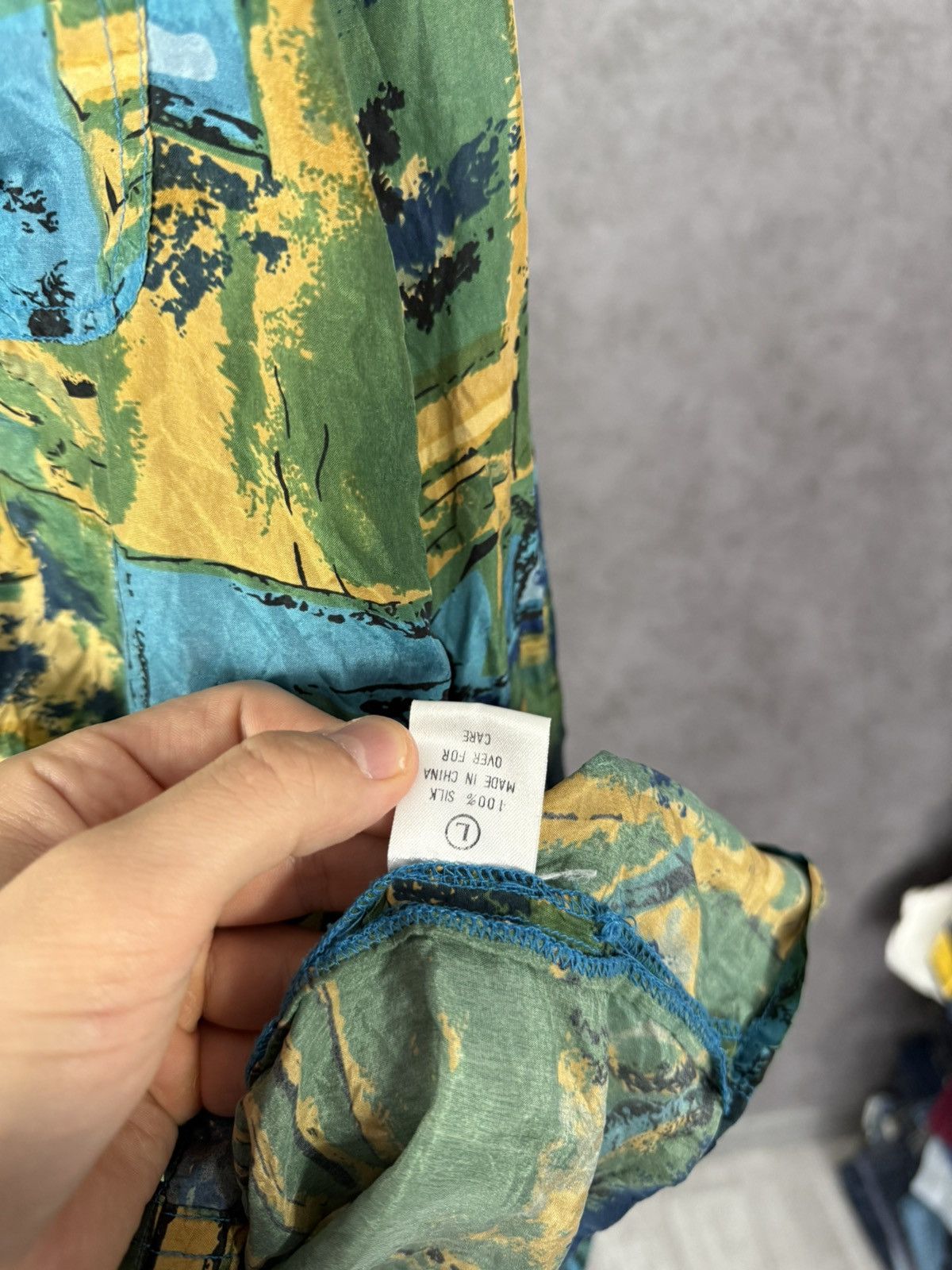 Vintage Art Crazy Hawaiian vintage silk shirt Size US XL / EU 56 / 4 - 5 Thumbnail