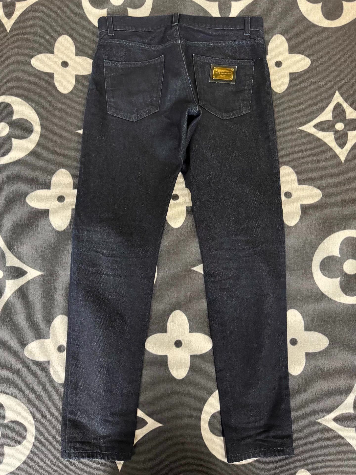 Dolce & Gabbana Dolce & Gabbana Dark Blue Jeans Q10 Size US 32 / EU 48 - 2 Thumbnail