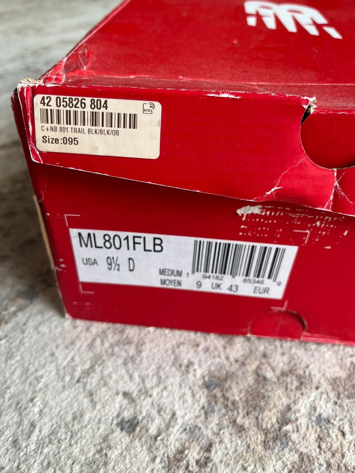 New Balance New Balance 801 All Terrain Black 2019 Sz US 9.5 EUR 43 Size US 9.5 / EU 42-43 - 11 Thumbnail