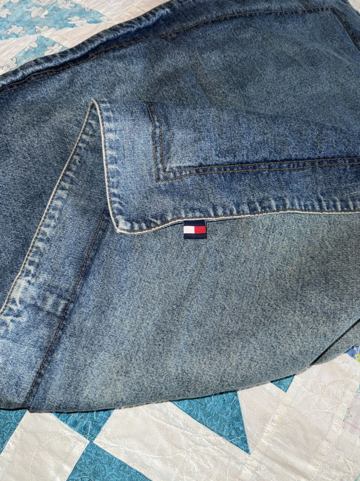 Tommy Hilfiger Denim Jean Pillow Case Size ONE SIZE - 3 Thumbnail