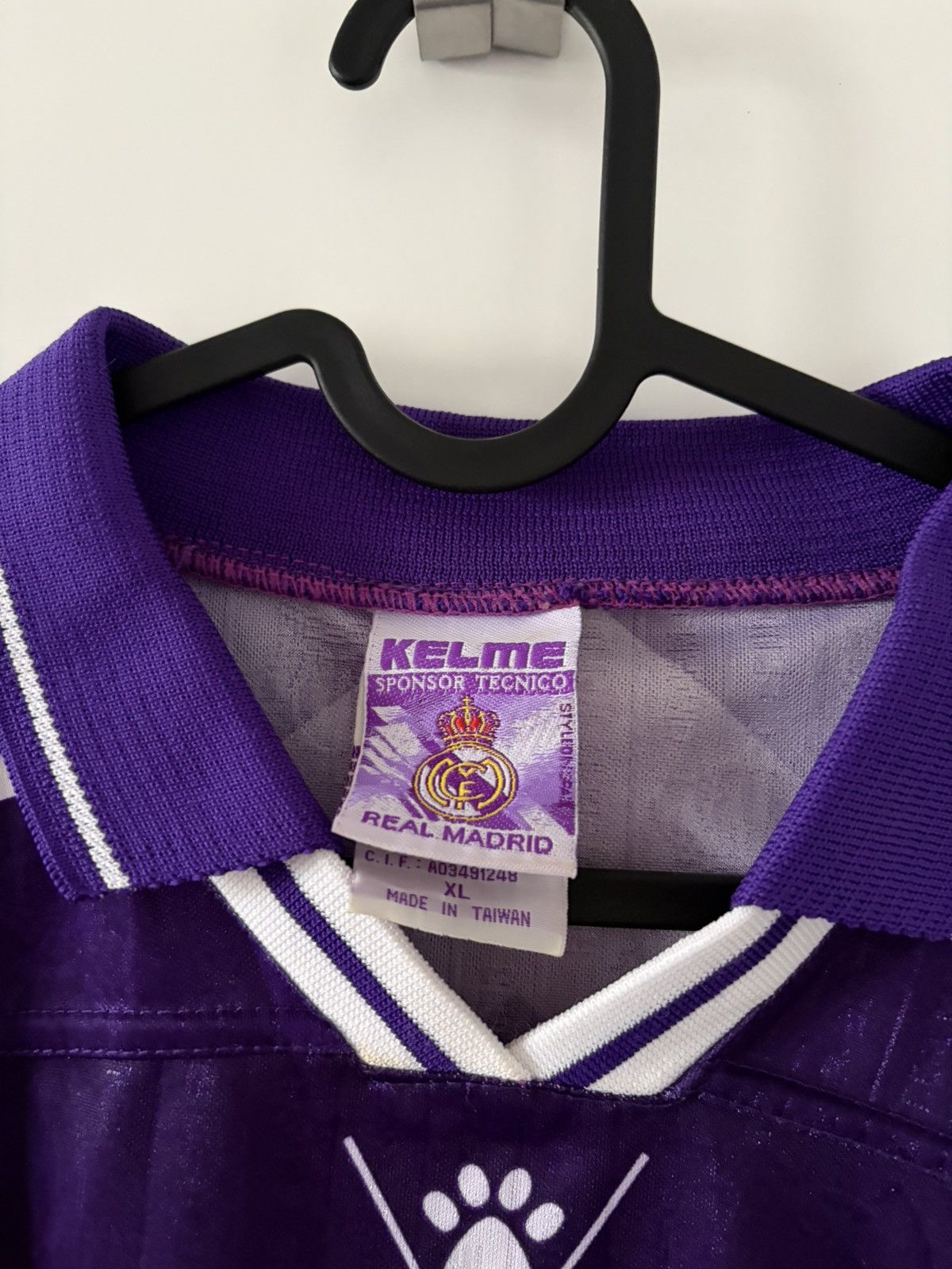 Real Madrid Kelme 1996/1997 wyjazdowa Vintage — zdjęcie 4
