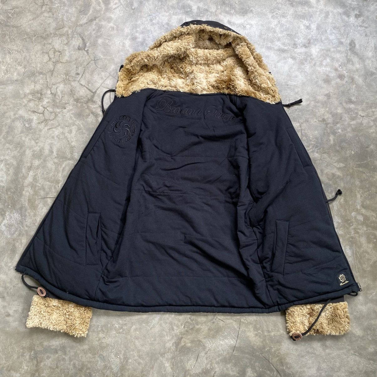 Japanese Brand 2000s Banana Seven Serpa Revisible Parka Jacket Size US M / EU 48-50 / 2 - 3 Thumbnail