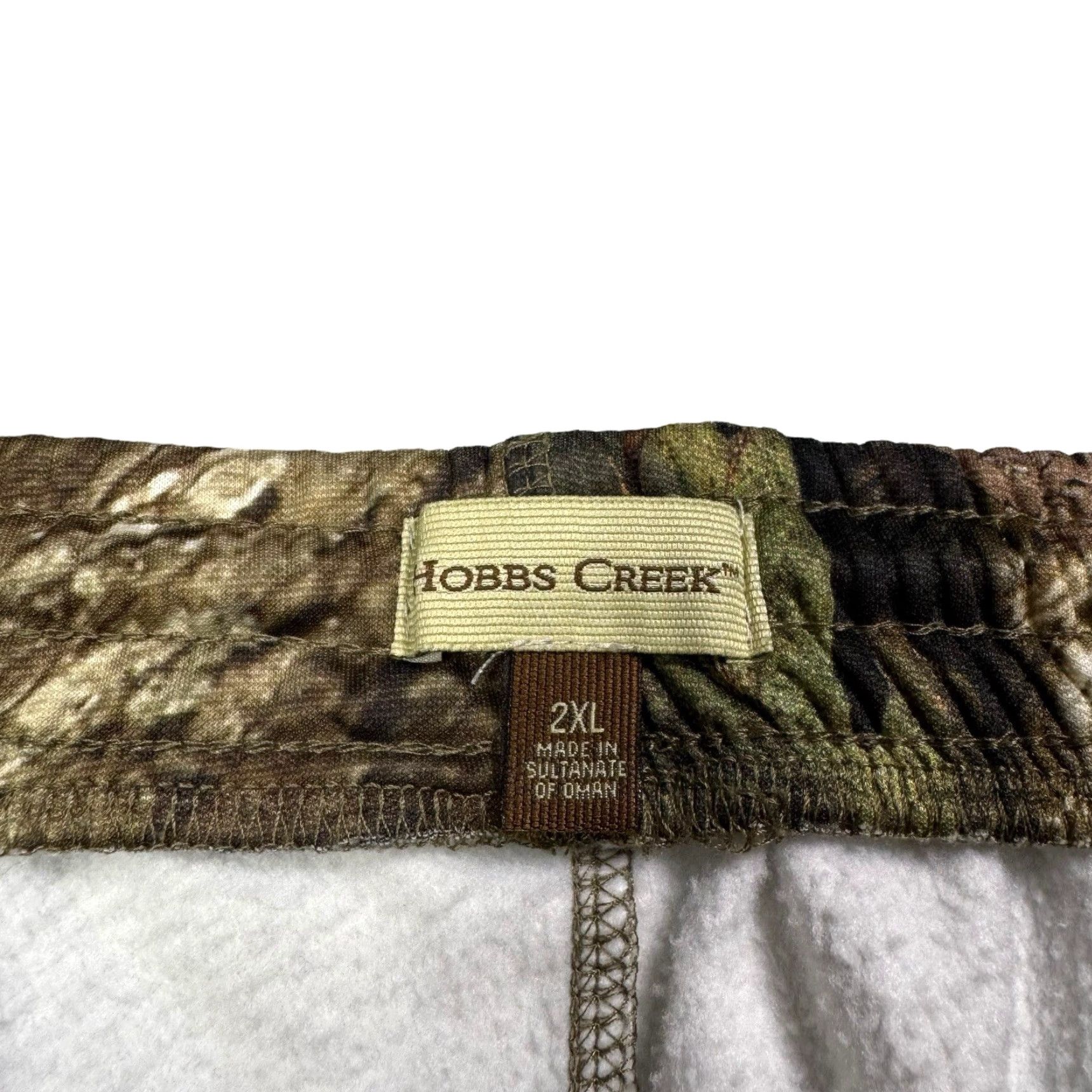 Vintage VINTAGE Mossy Oak Sweatpants Mens 2XL Camo Fleece Hood Hobbs Creek Hunting Sweatpants 90s Outdoor Grunge Men’s Size US 39 - 6 Thumbnail
