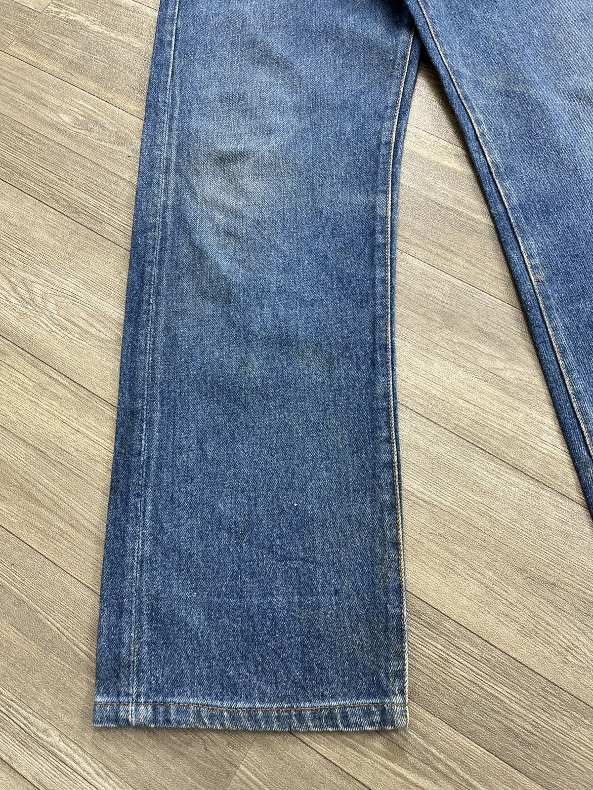 Levi's Vintage Clothing 🇺🇸1980s Vintage Levis 501 30x36 Straight Leg Blue Jeans Size US 30 / EU 46 - 3 Thumbnail