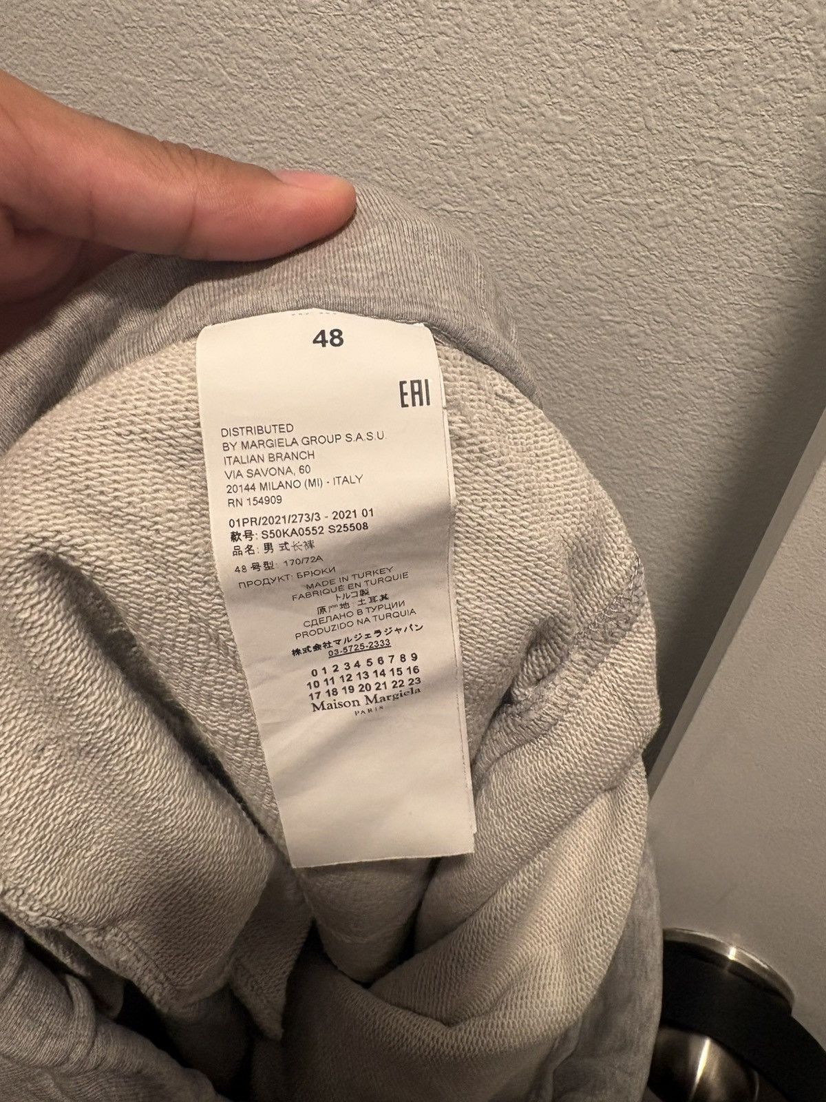 Maison Margiela Margiela sweatpants Size US 32 / EU 48 - 5 Thumbnail