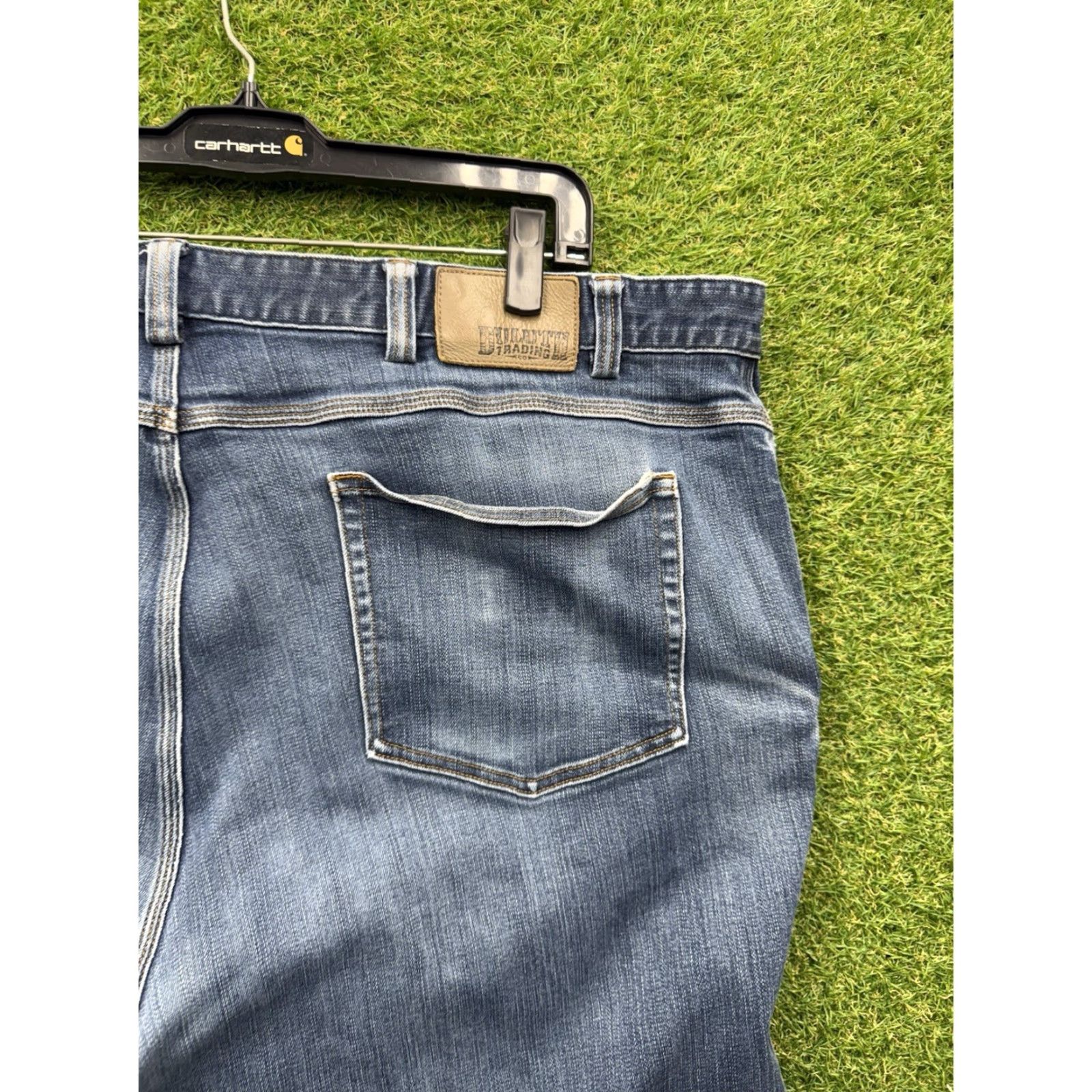 Vintage Duluth Trading Jeans Mens 48x30 Blue Coolmax Flex Ballroom Relaxed Fit Work Wear Size US 32 / EU 48 - 3 Thumbnail