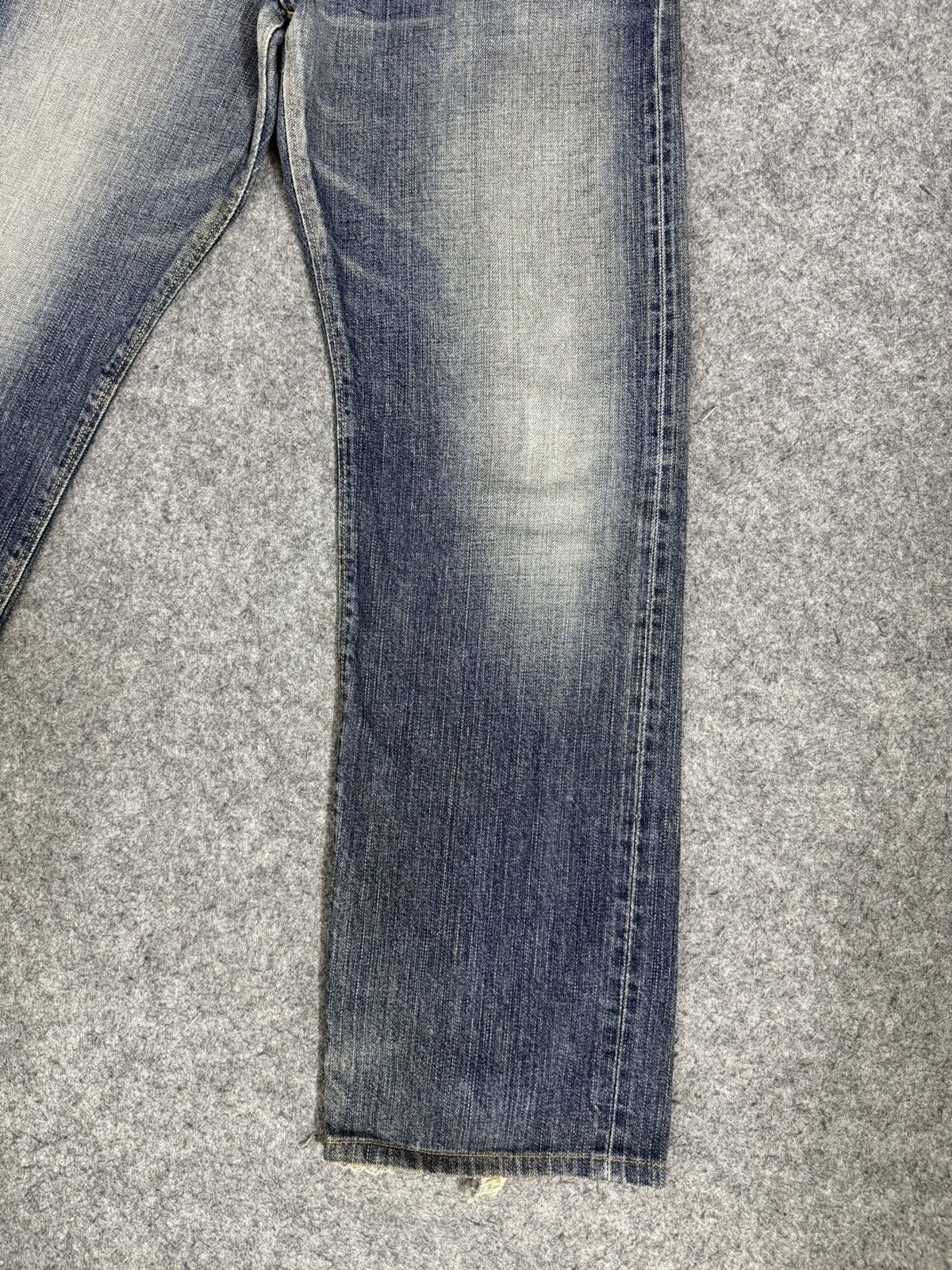 Kapital A14 EDWIN 505ZX SELVEDGE DENIM MUD WASH Size US 29 - 5 Thumbnail