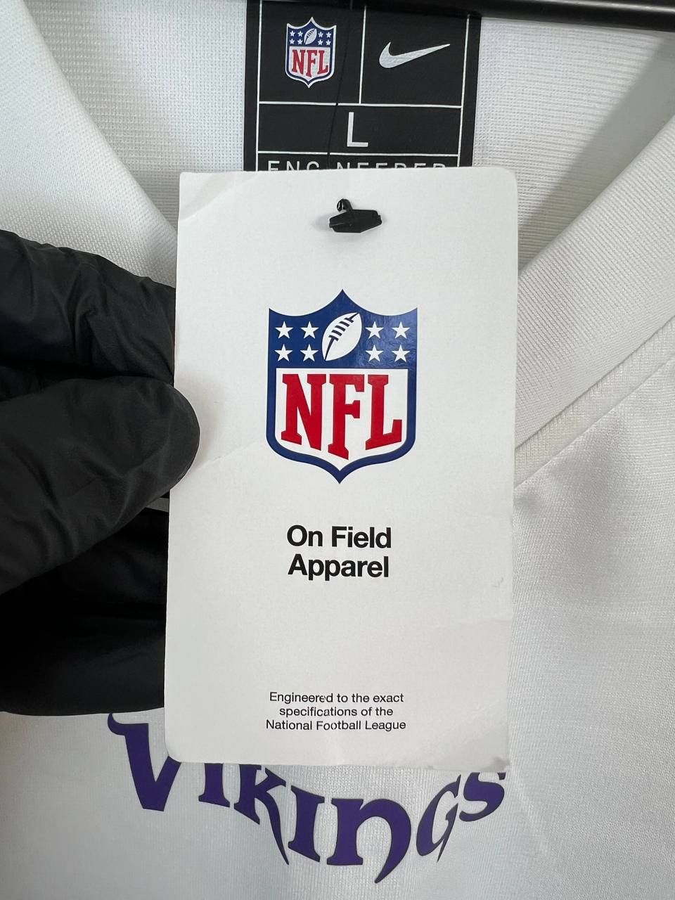 NFL MINNESOTA VIKINGS NFL JERSEY #24 JAKOB NIKE 67NM-MVGR Sz L Size US L / EU 52-54 / 3 - 5 Thumbnail
