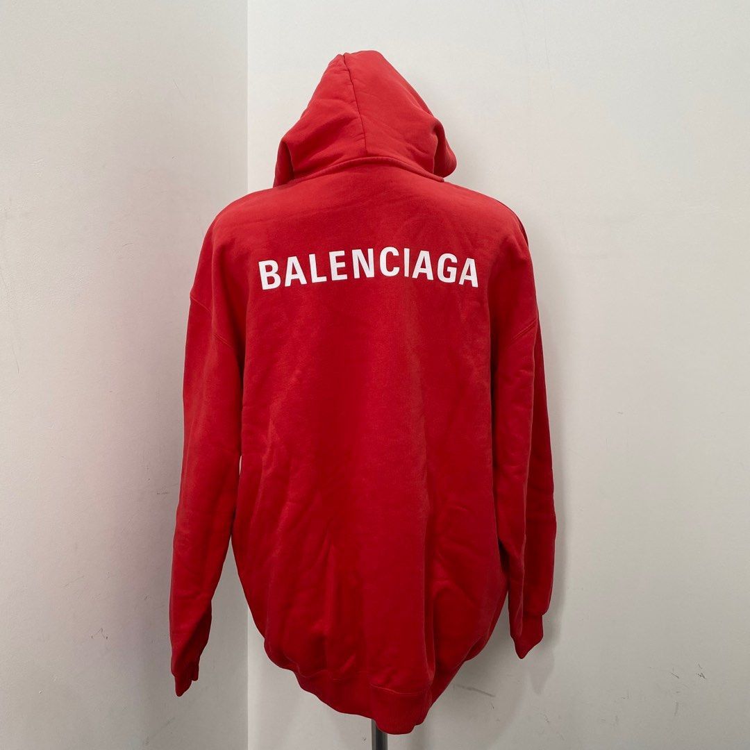 Balenciaga Boxy Laurel Classic Hoodie | Grailed