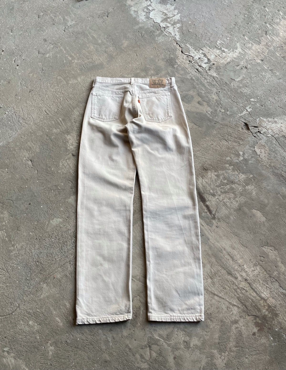 Levis 615 Orange Tab Vintage USA 90s y2k Washed Denim Jeans