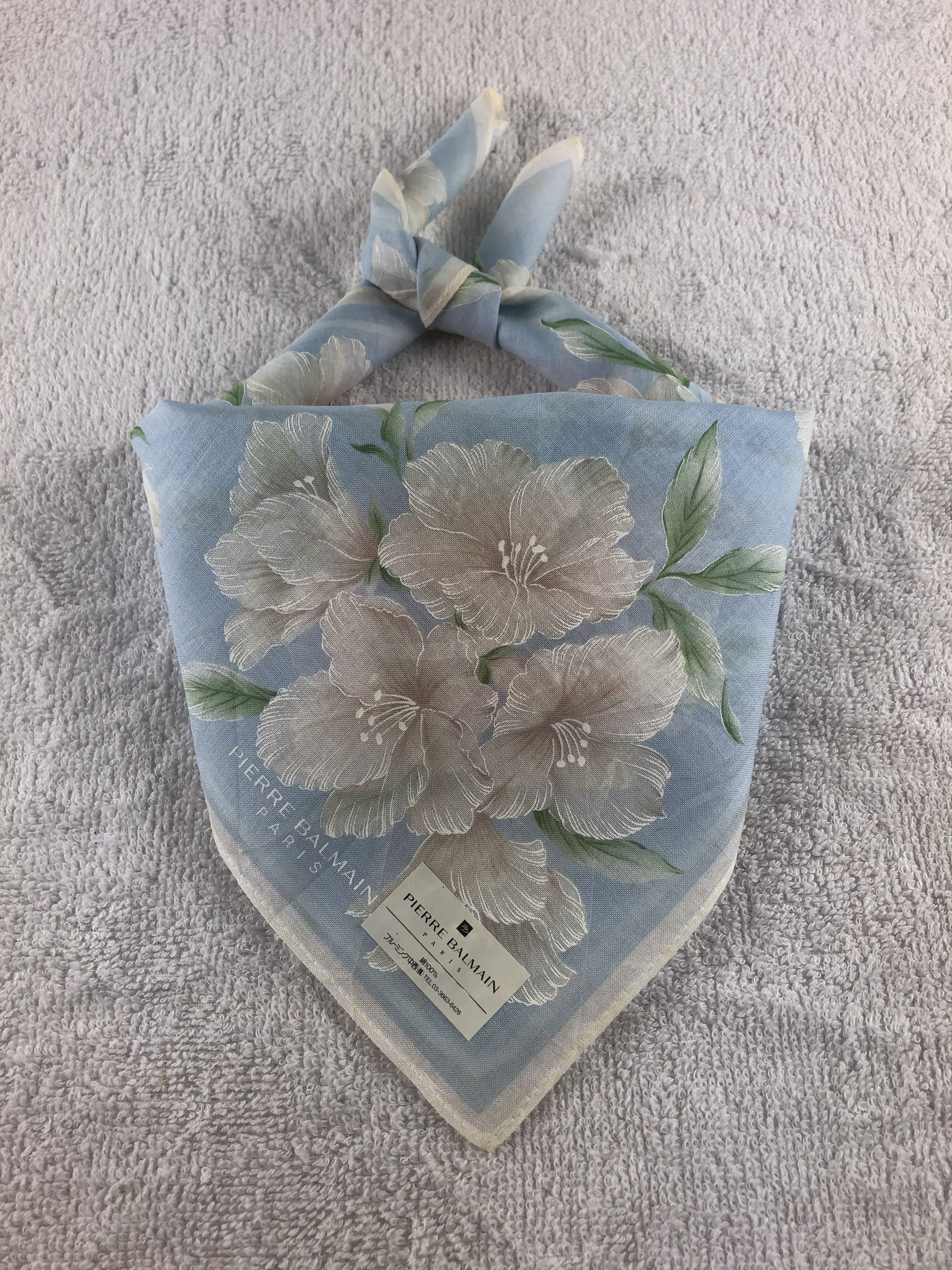 Pierre Balmain × Vintage Pierre Balmain Handkerchief / Bandana / Neckerchief Size ONE SIZE - 1 Thumbnail