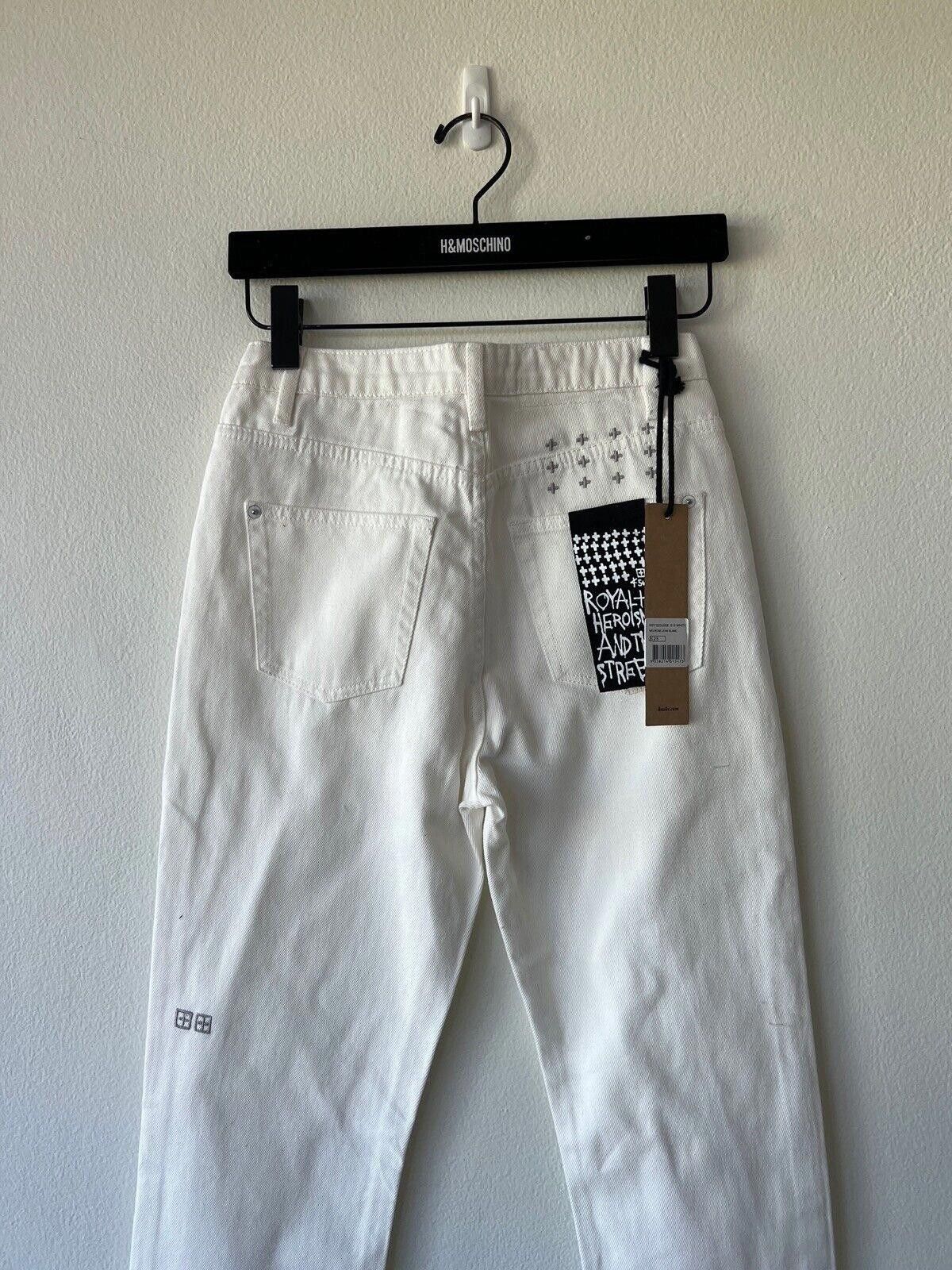 Ksubi new Ksubi womens denim jeans melrose white blanc split 25 7 Size 25" / US 0 / IT 36 - 5 Thumbnail