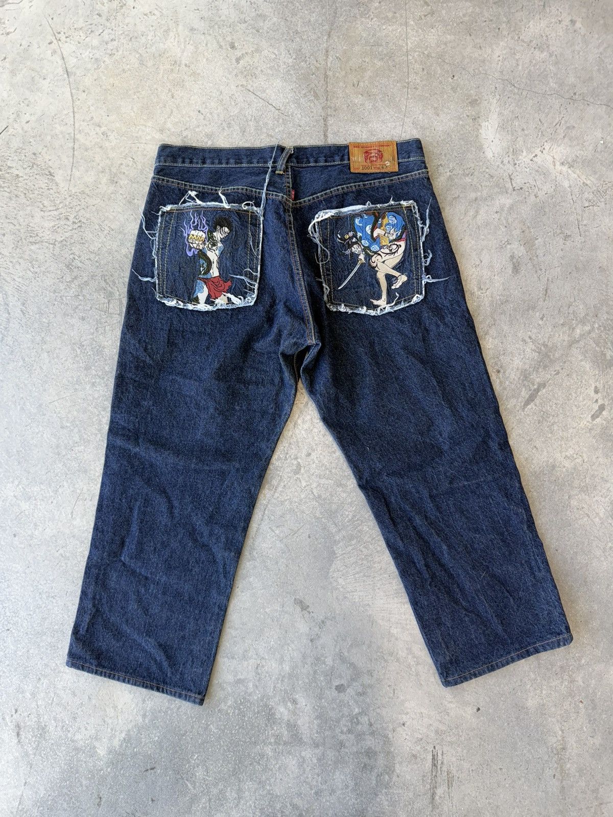 Red Monkey Red Monkey Lot1001 Men’s Jeans Size US 40 / EU 56 - 7 Thumbnail