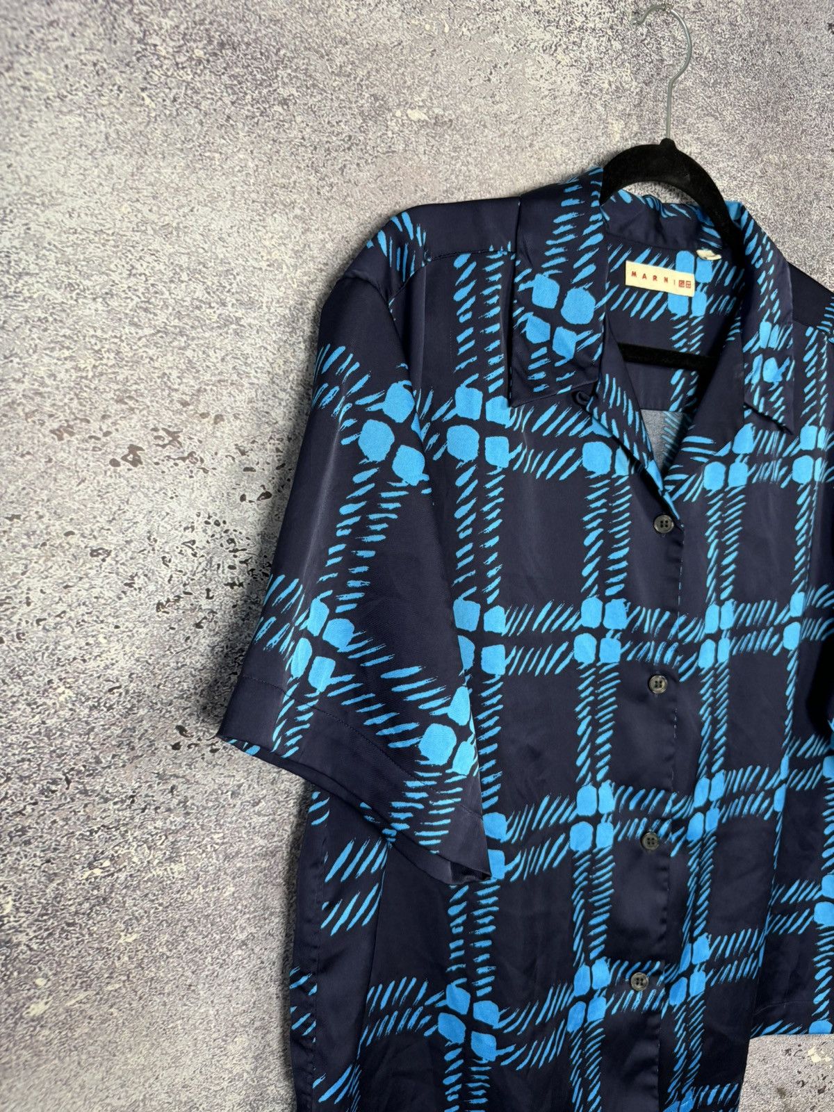 Marni × Uniqlo Marni Uniqlo Bowling Plaid Shirt Large Size US L / EU 52-54 / 3 - 4 Thumbnail