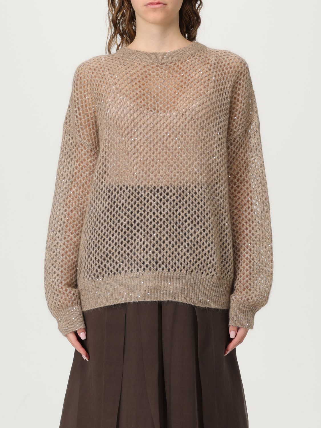 Brunello Cucinelli Shirt Woman Brown