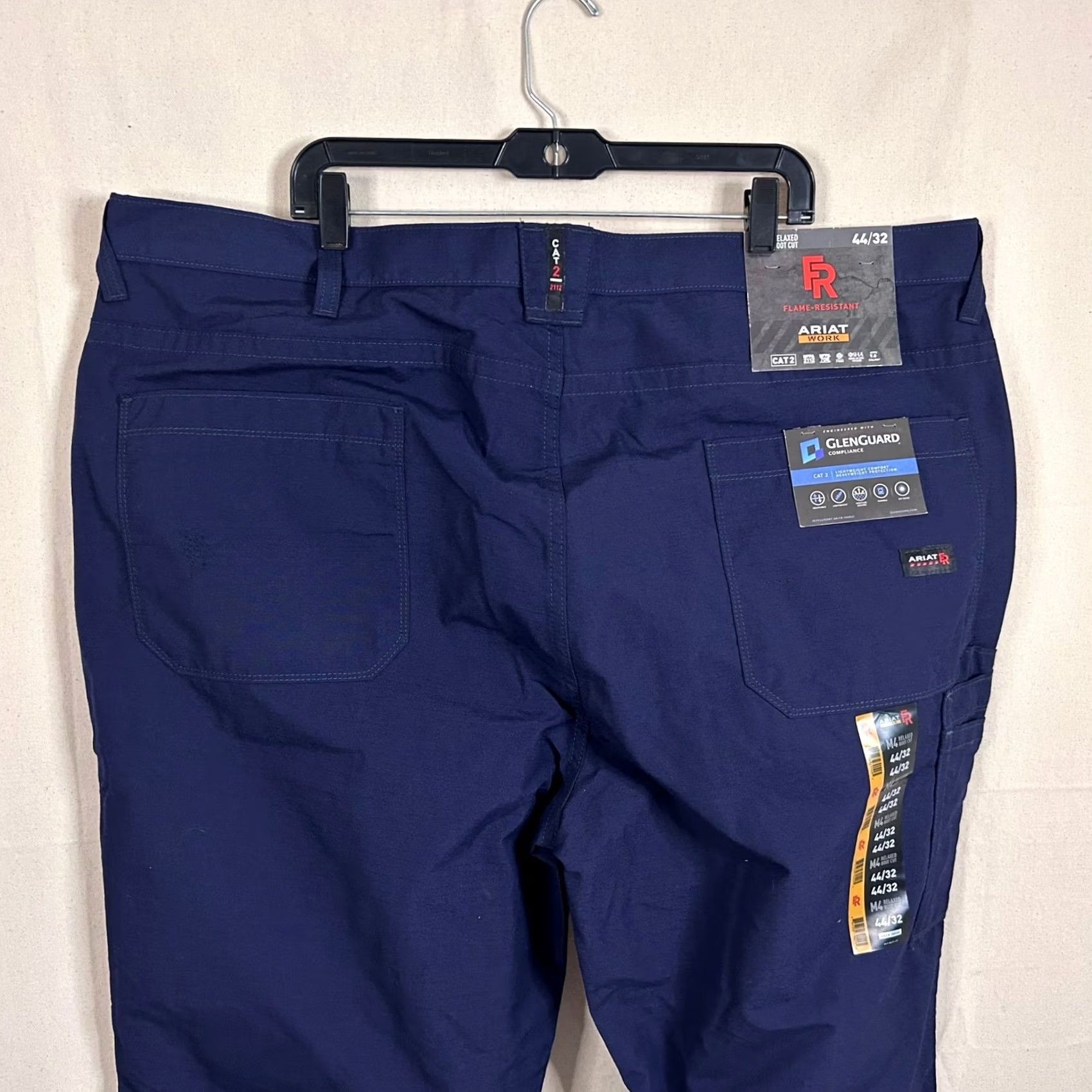 Ariat Ariat FR Work Pants Navy Blue 44x32 Mens Size US 44 / EU 60 - 7 Thumbnail