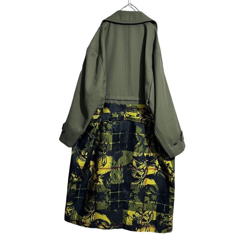 Comme des Garcons Comme Des Garcons Patchwork Long Coat Jacket Size US S / EU 44-46 / 1 - 2 Thumbnail