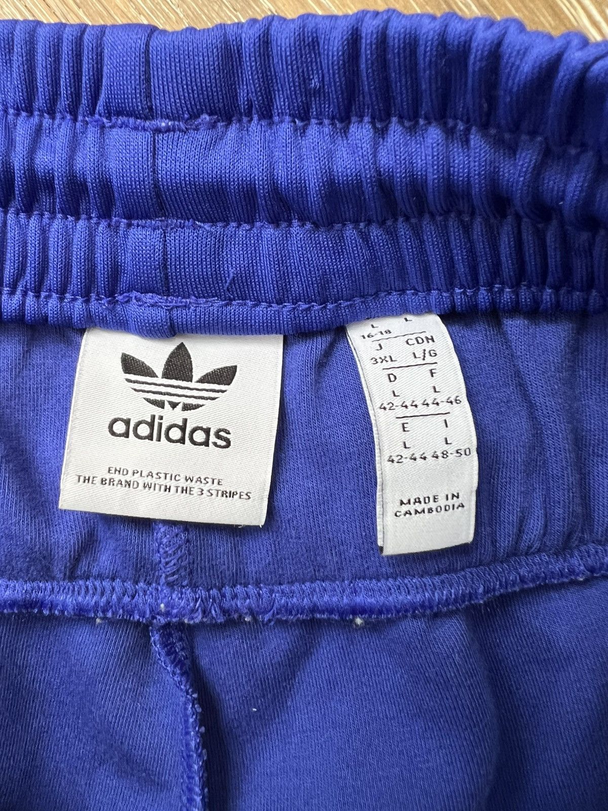 Adidas Womens Adidas Double Waist trackpants Size 33" - 3 Thumbnail