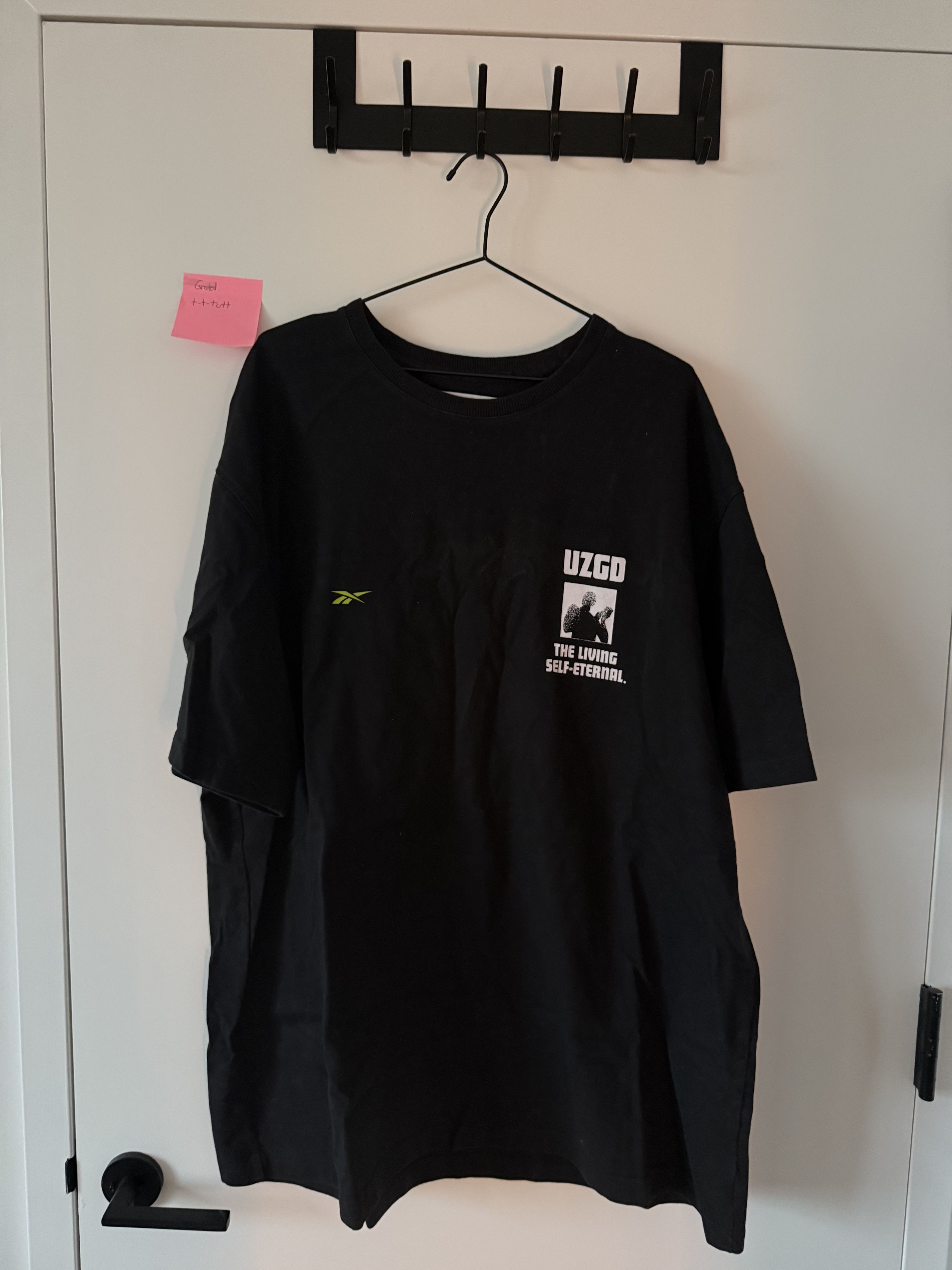 Pyer Moss × Reebok Black Cotton T-Shirt Size US XXL / EU 58 / 5 - 1 Thumbnail
