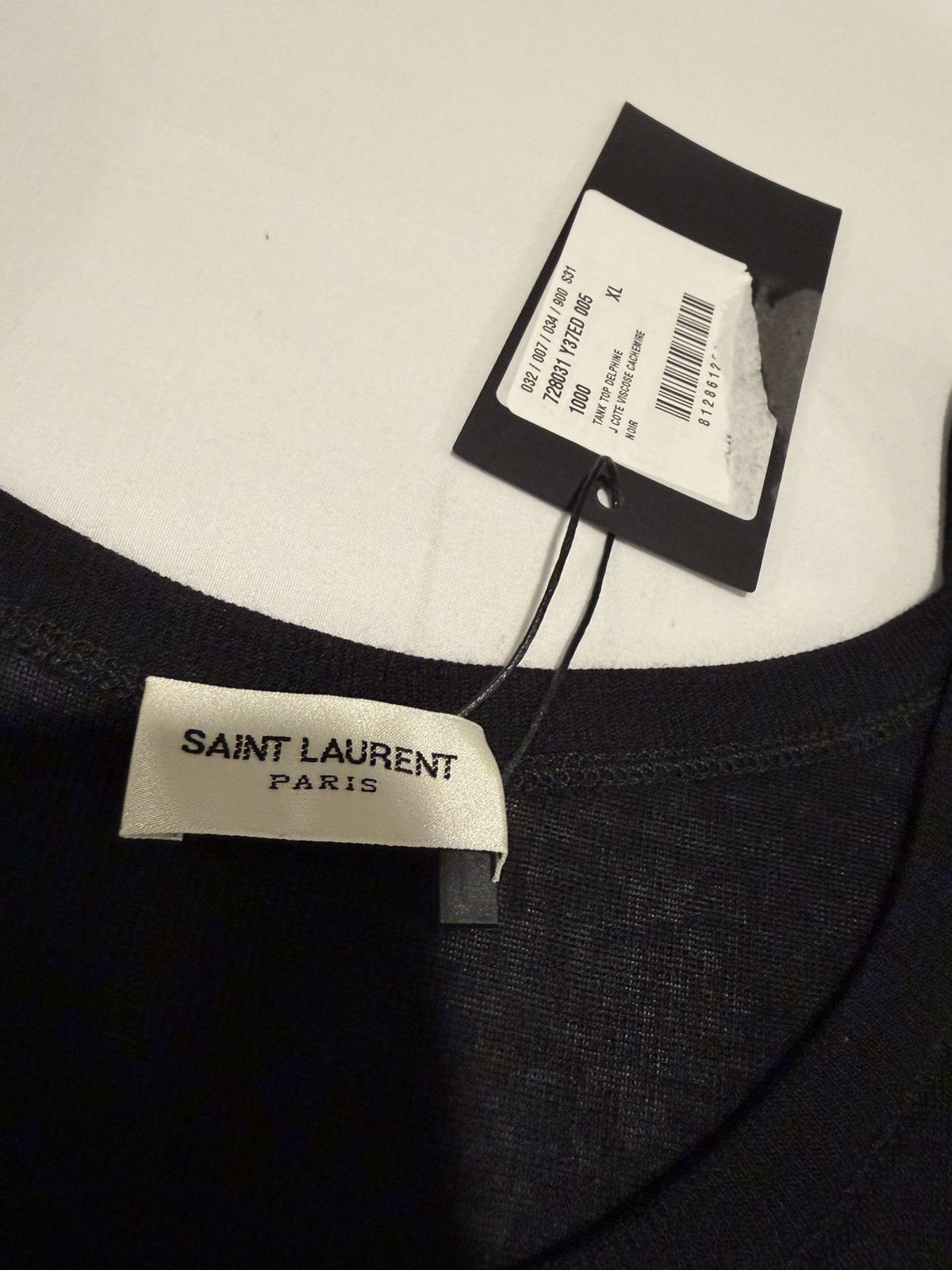 Saint Laurent Paris Saint Laurent men’s tank. XL. $490 Size US XL / EU 56 / 4 - 2 Thumbnail