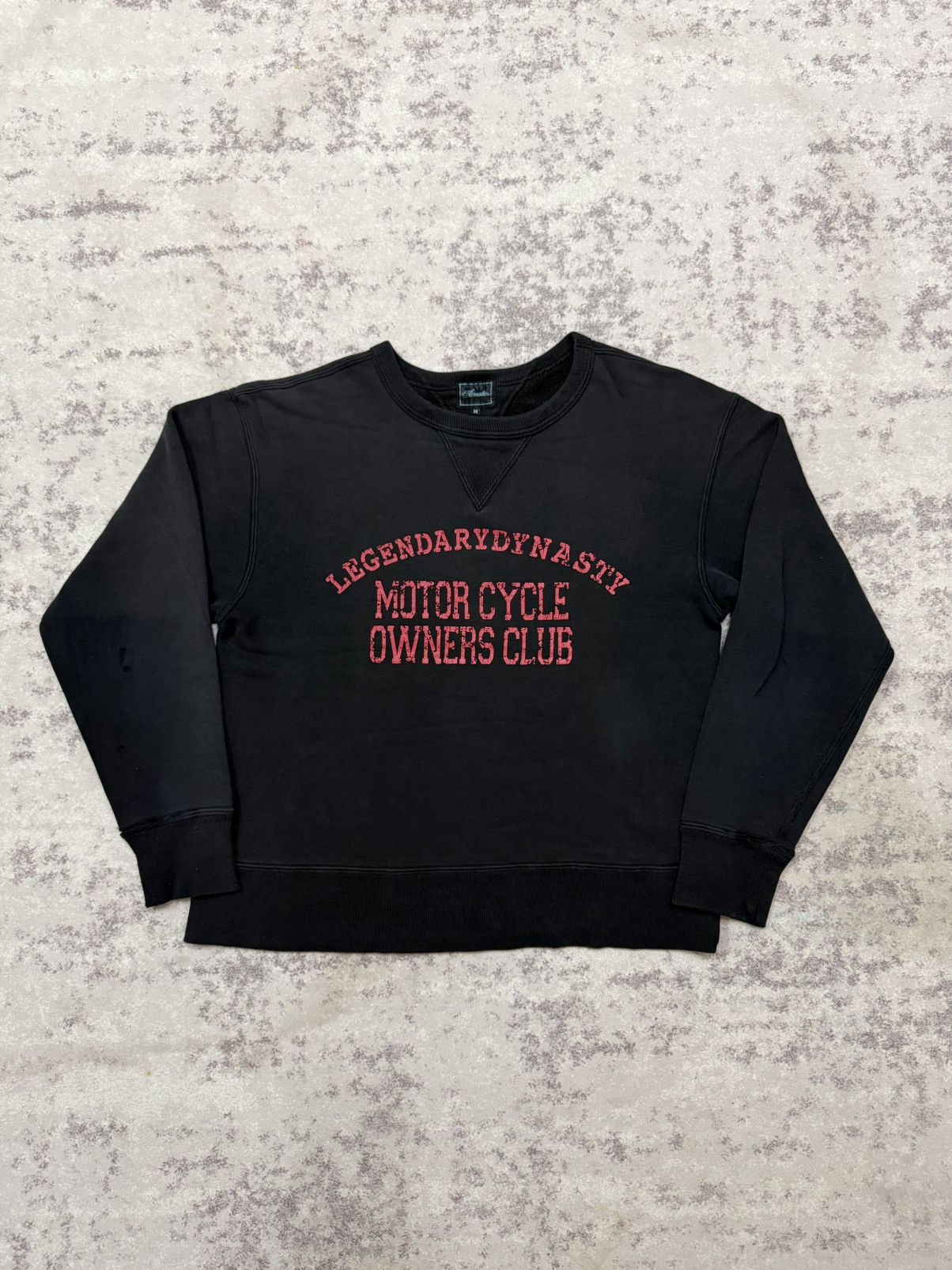 Japanese Brand Acoustic Motorcycle Owner Club Crewneck Sweatshirt Size US S / EU 44-46 / 1 - 3 Thumbnail