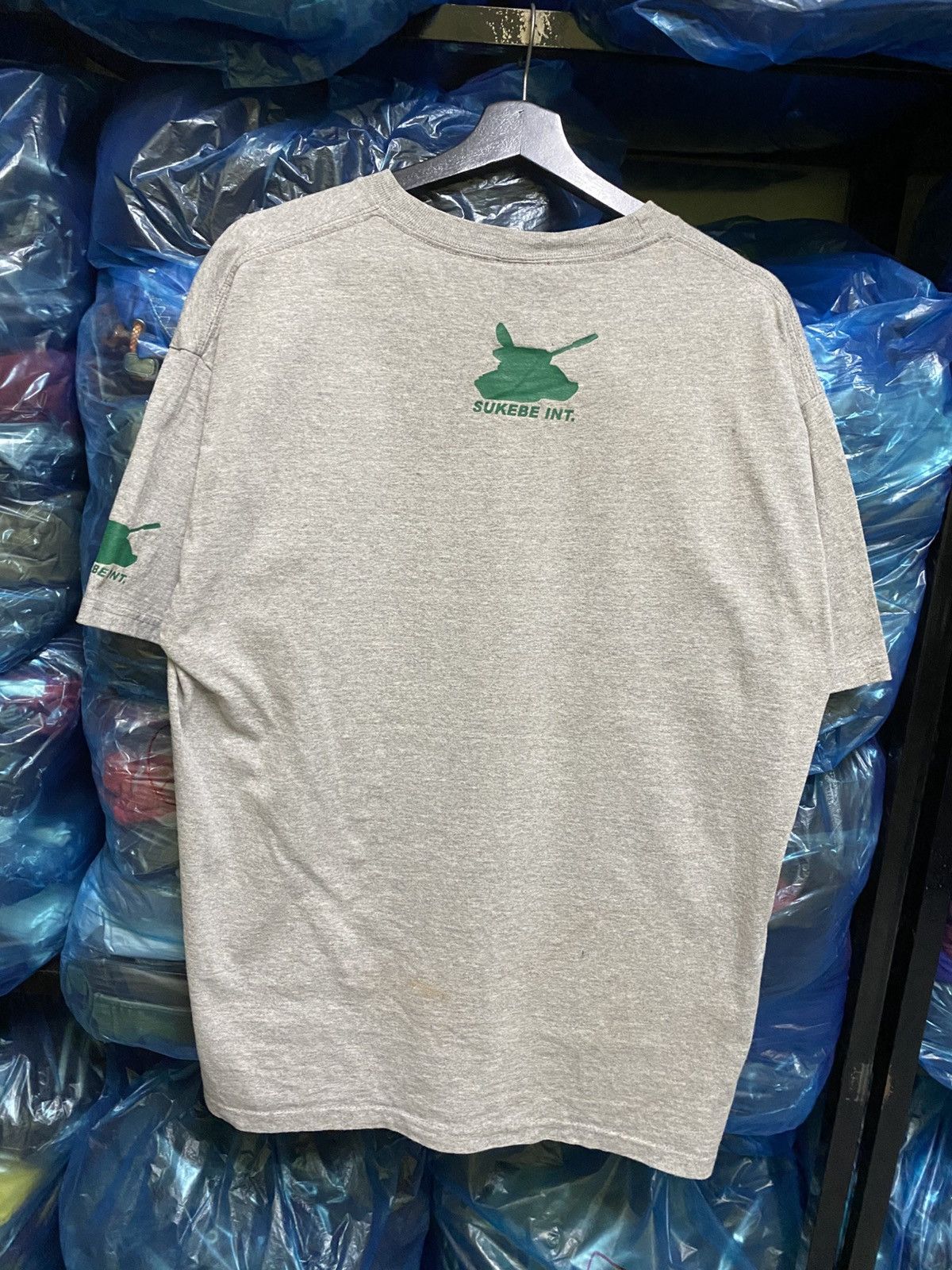 Japanese Brand Rare Sukebe Int. Y2K Graphic T-Shirt Cartoon Tank Design Size US L / EU 52-54 / 3 - 6 Thumbnail