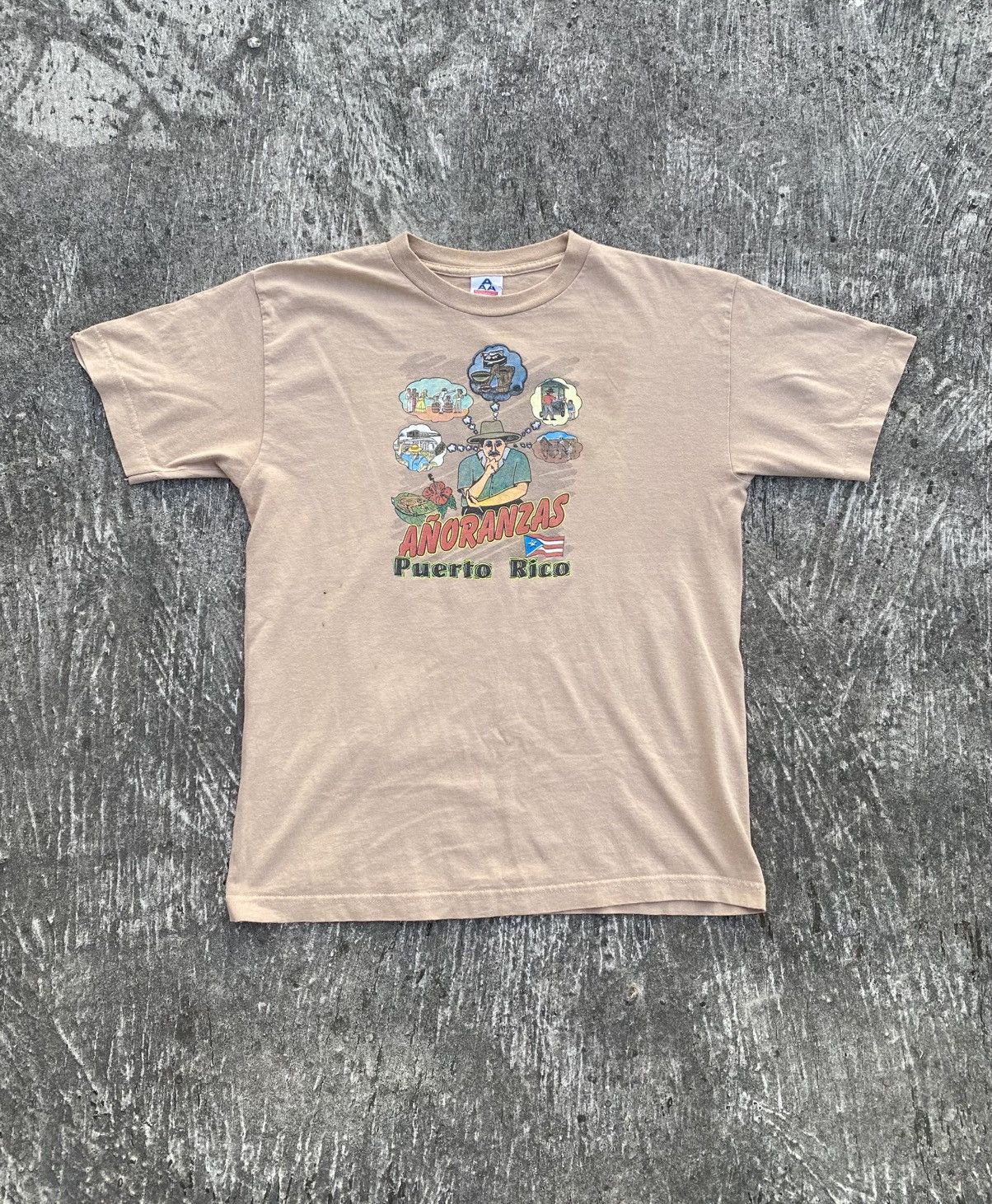 AAA Vintage tee jibaro puerto rico Size US M / EU 48-50 / 2 - 1 Thumbnail