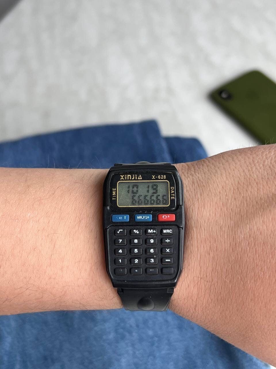 Japanese Brand × Vintage Vintage Japanese style futuristic Calculator Watch 90s Size ONE SIZE - 7 Thumbnail