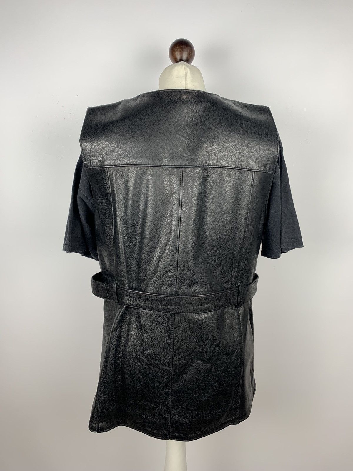 Cowboy Equipment Vintage Leather Cowboy Multi Zip Jacket Avant Garde Size 14 Size XL / US 12-14 / IT 48-50 - 19 Thumbnail