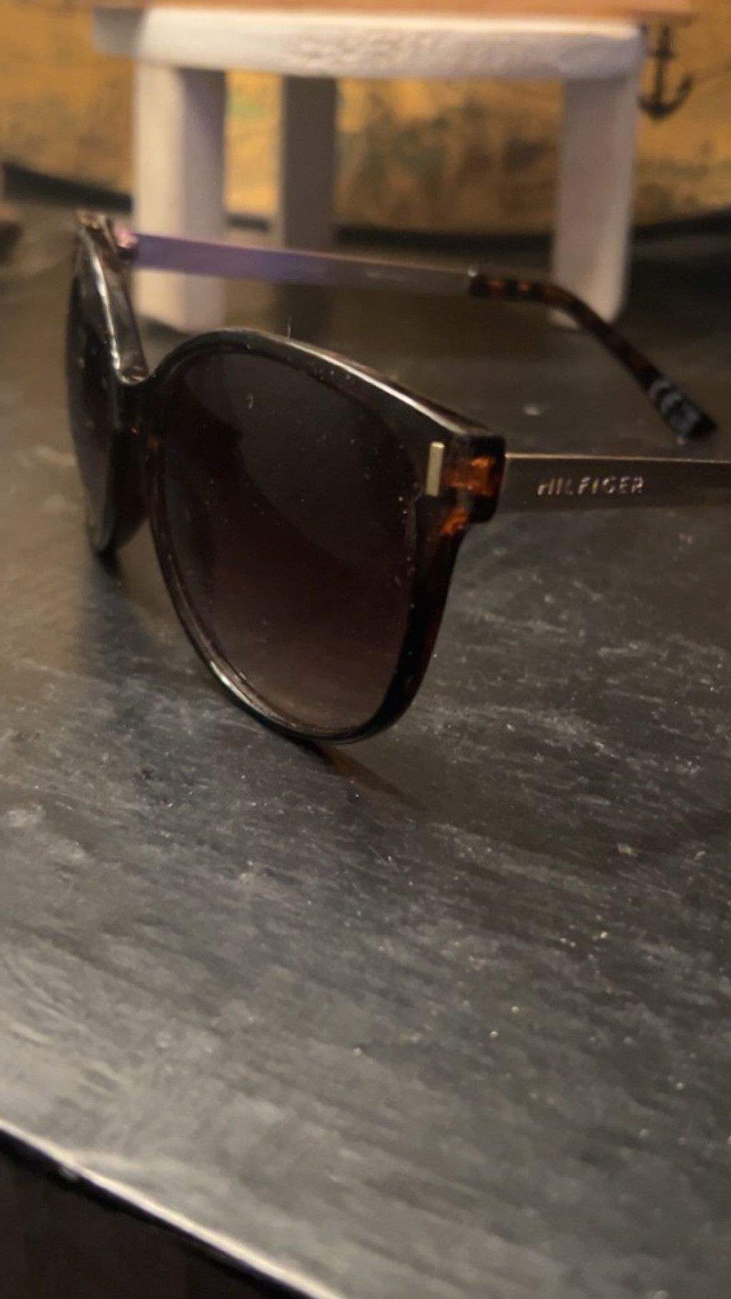 Tommy Hilfiger Women's Tommy Hilfiger Sunglasses One Size Brown Gold Size ONE SIZE - 1 Thumbnail