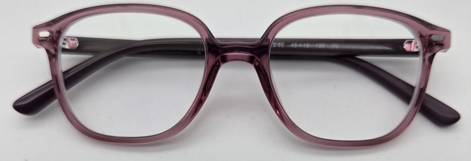RayBan Ray Ban Jr RJ9093S 7112/80 Kid Purple Eyeglass 45-16-130 3N Size ONE SIZE - 1 Thumbnail