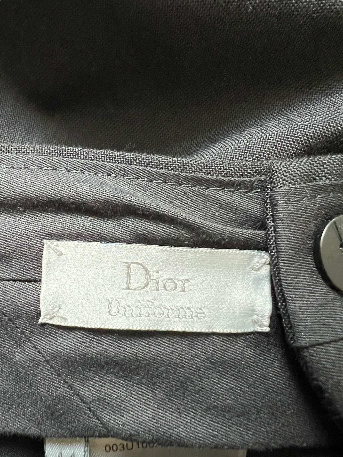 Dior Dior Uniforme Virgin Wool Casual Pants Size 30" / US 8 / IT 44 - 12 Thumbnail