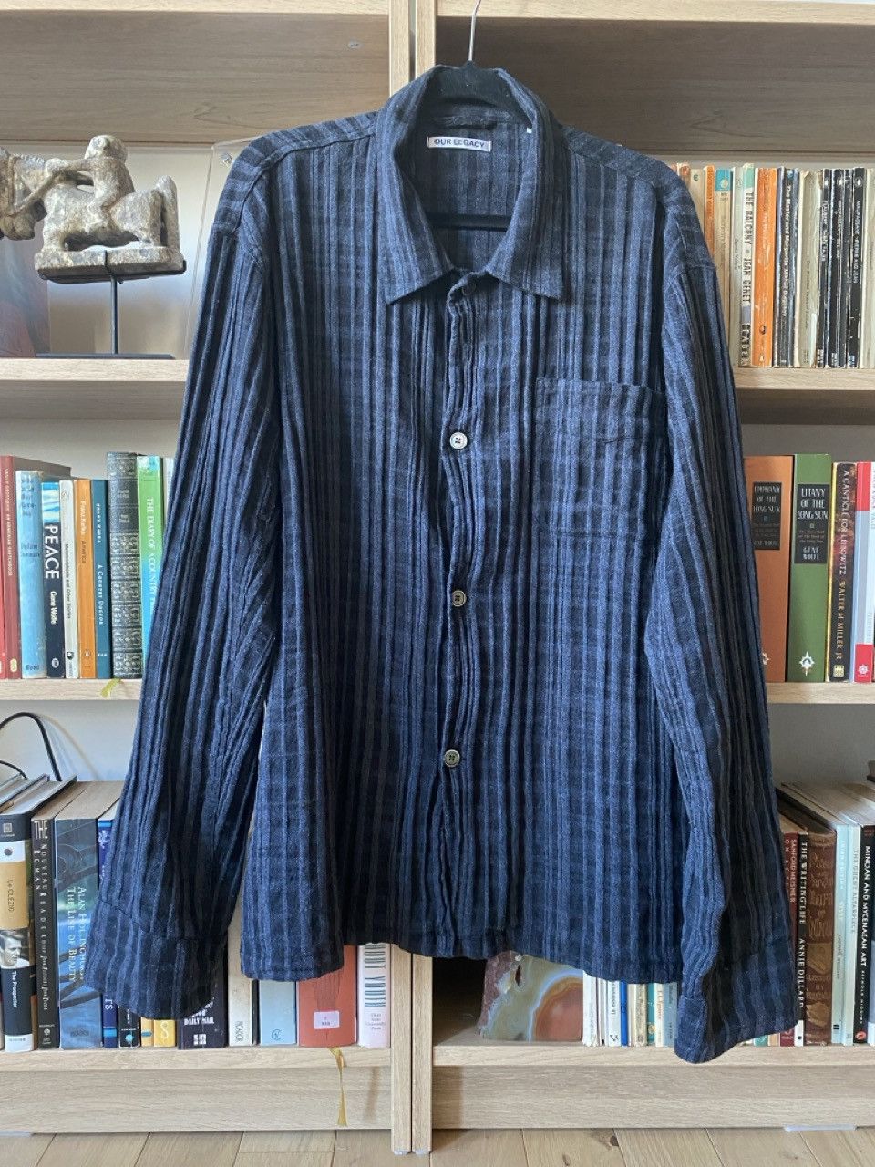 Our Legacy Box Shirt - Asphalt Grey Check | Grailed