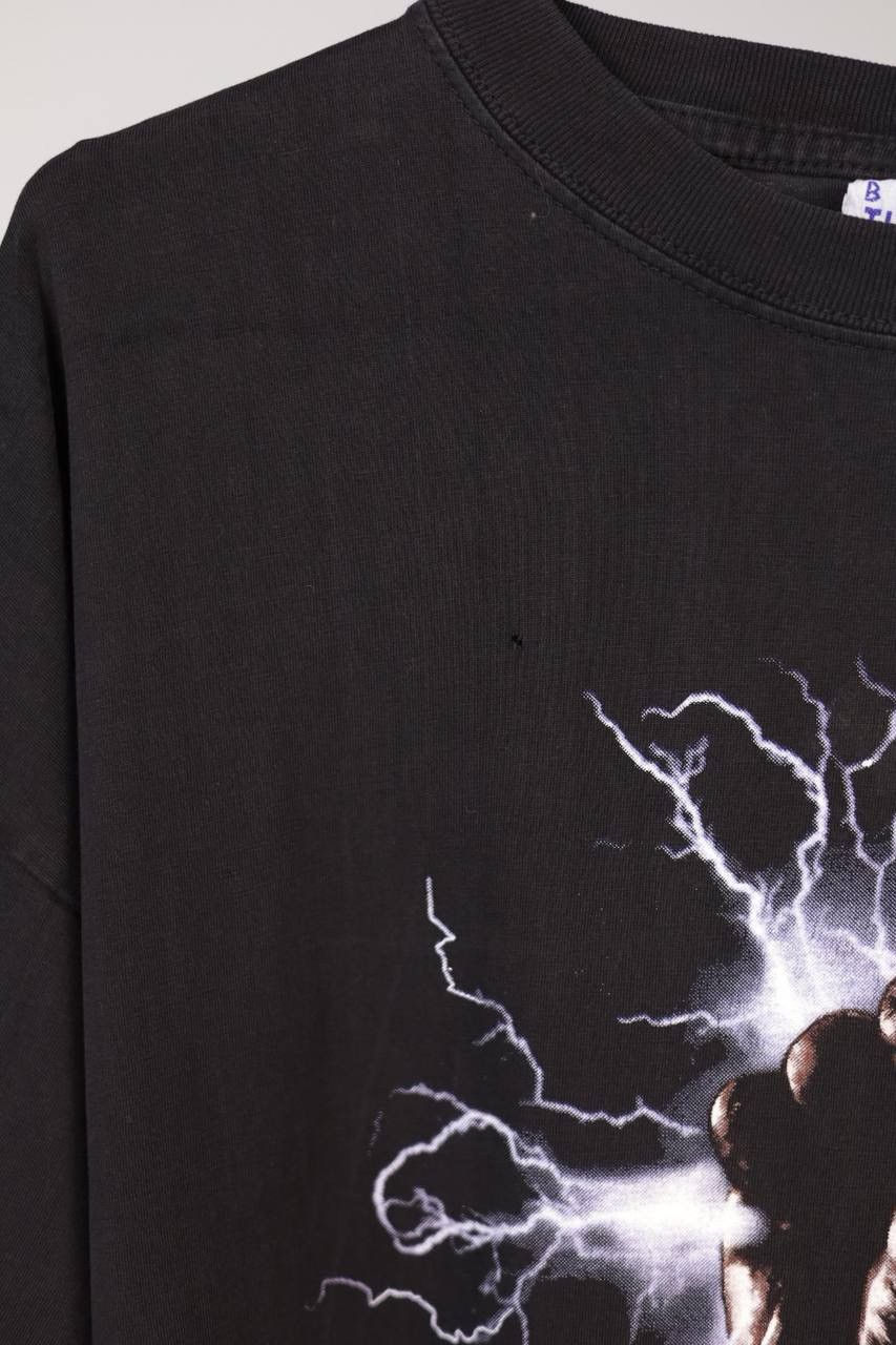 Vintage Vintage ACDC AC/DC Stiff Upper Lip 2000 Band T-Shirt Size US XL / EU 56 / 4 - 5 Thumbnail