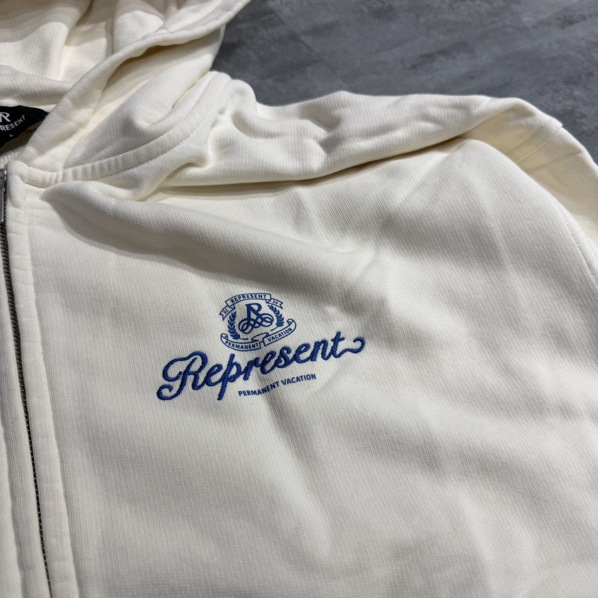 Represent Clo. Represent Permanent Vacation Zip Up Hoodie Size US L / EU 52-54 / 3 - 4 Thumbnail