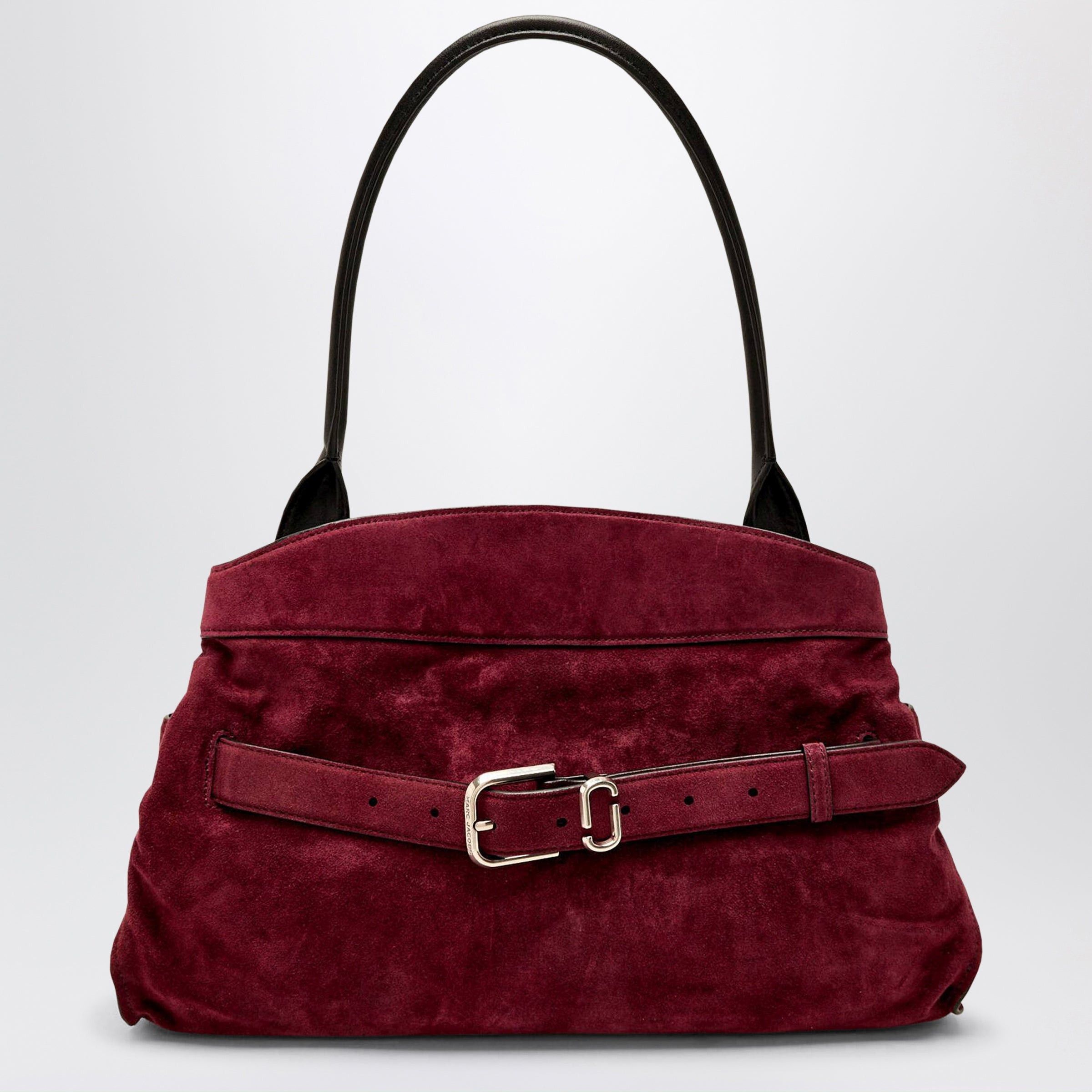 Marc Jacobs Marc Jacobs Dakota Bag In Suede Dark Plum Size ONE SIZE - 1 Thumbnail