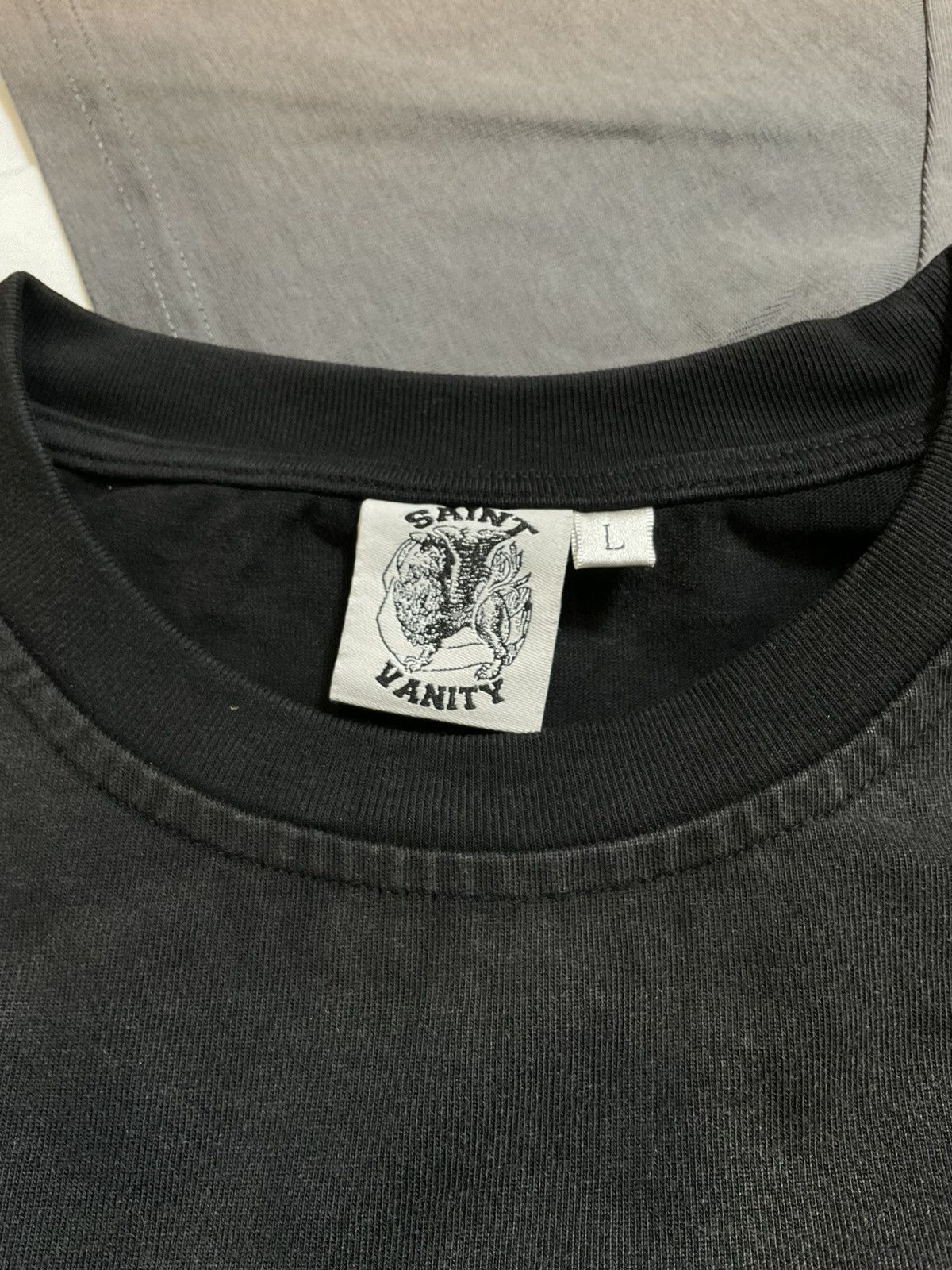 Saint Vanity Saint Vanity Black SV Logo Tee Size US L / EU 52-54 / 3 - 3 Thumbnail