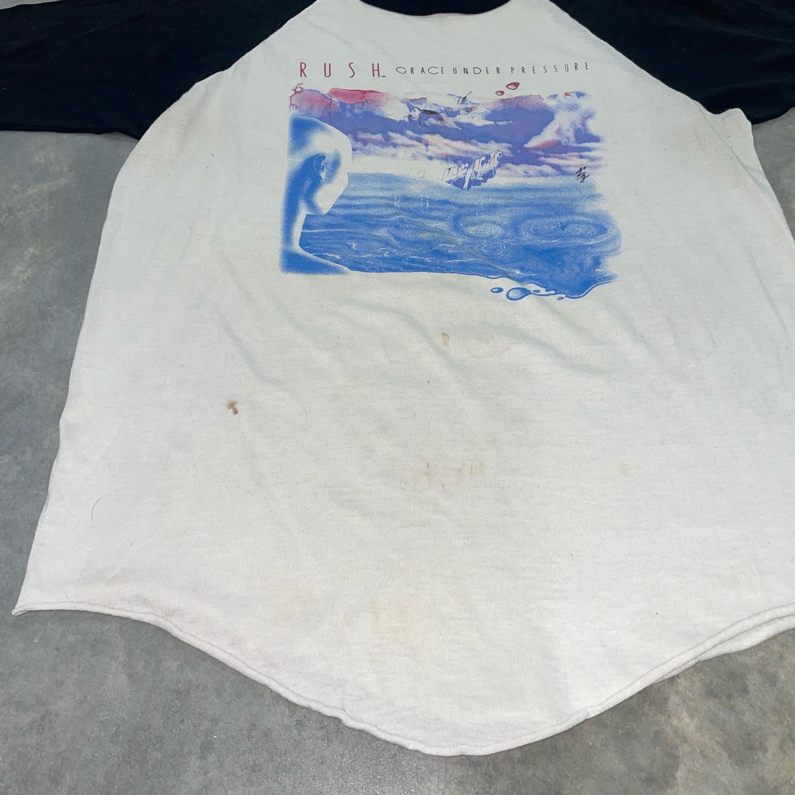 Other Rush Vintage 1984 Grace Under Pressure Raglan Baseball Style Size US S / EU 44-46 / 1 - 7 Thumbnail