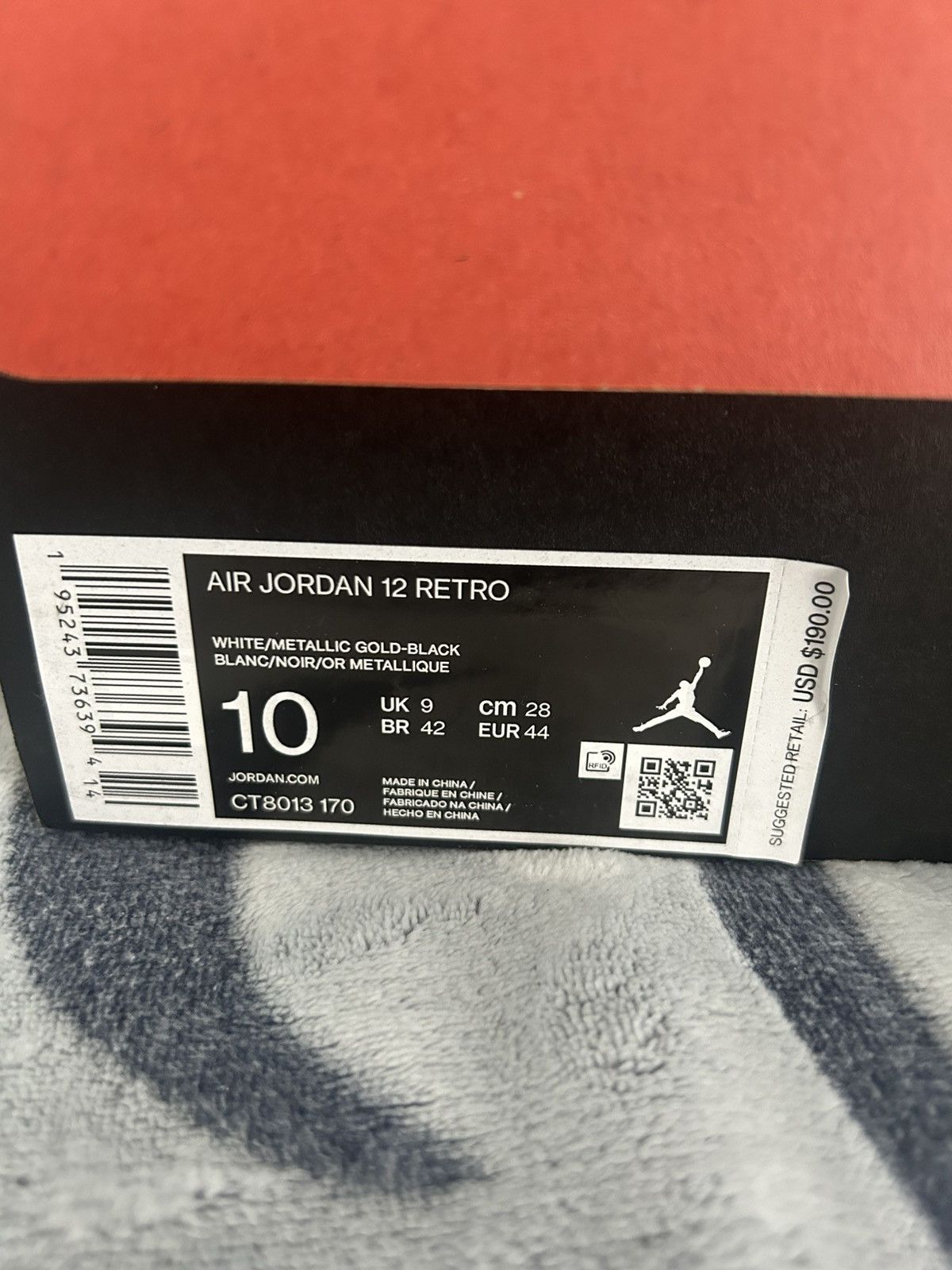 Jordan Brand Jordan 12 Royalty Taxi Size US 10 / EU 43 - 6 Thumbnail