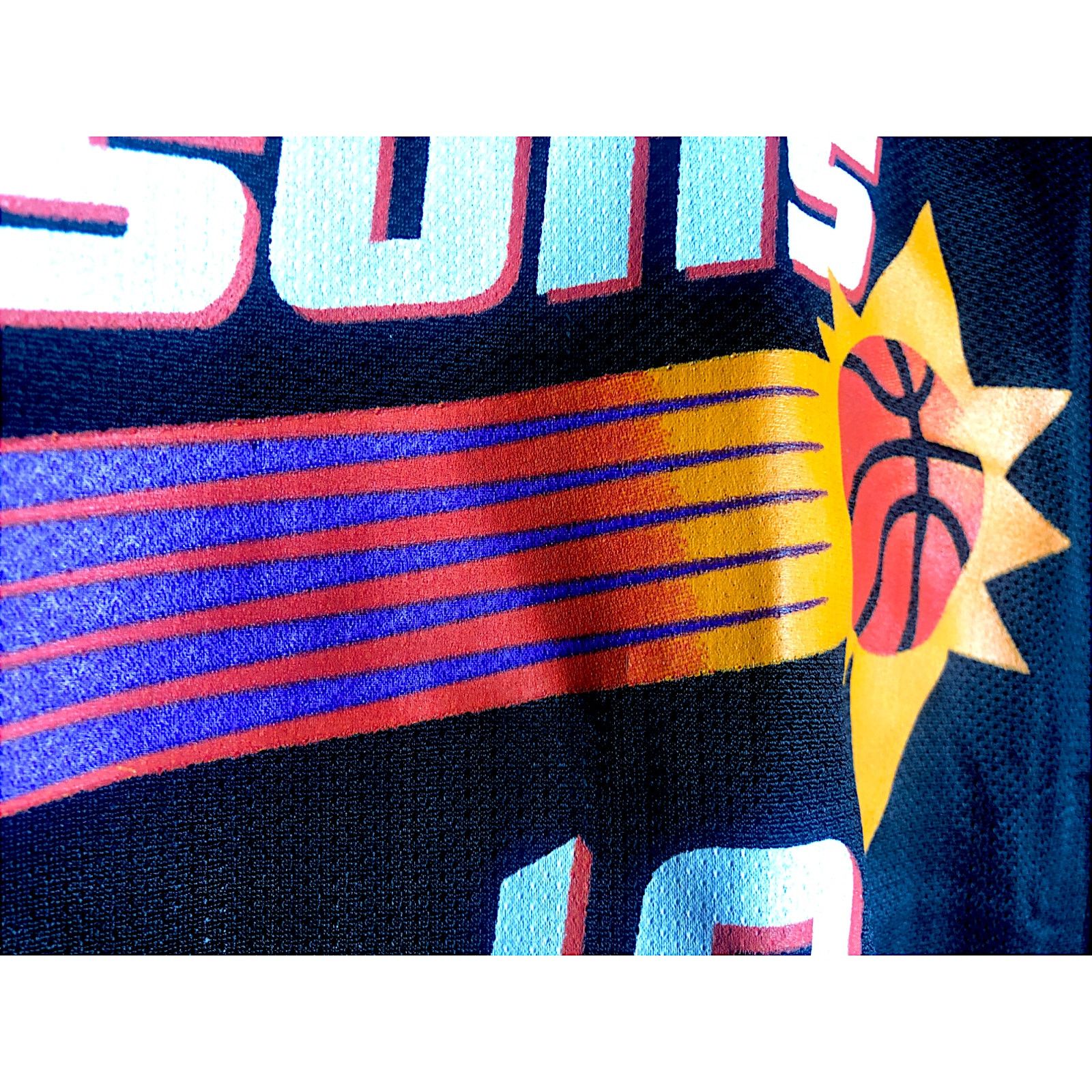 Champion × NBA Phoenix Suns Jersey #10 Sam Cassell Retro Black - Kids Large Size US XS / EU 42 / 0 - 5 Thumbnail