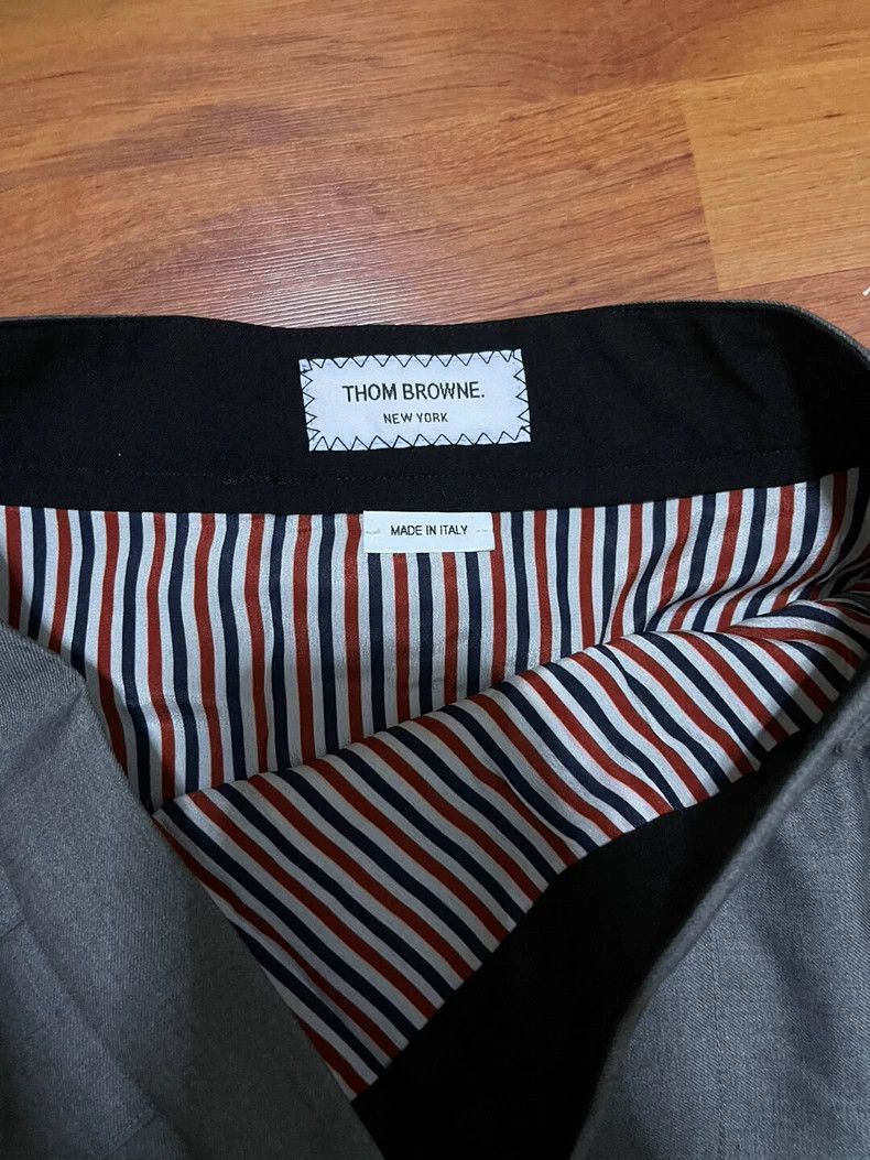 Thom Browne Thom Browne Grey pleated skirt Size 26" / US 2 / IT 38 - 3 Thumbnail