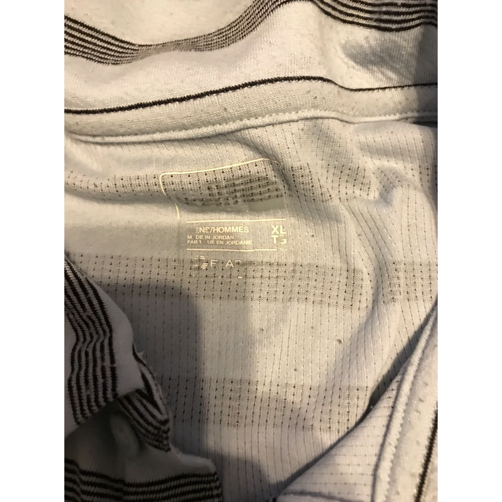 The North Face The North Face Polo Short Sleeve Mens XL Blue Striped XLarge Shirt Size US XL / EU 56 / 4 - 3 Thumbnail