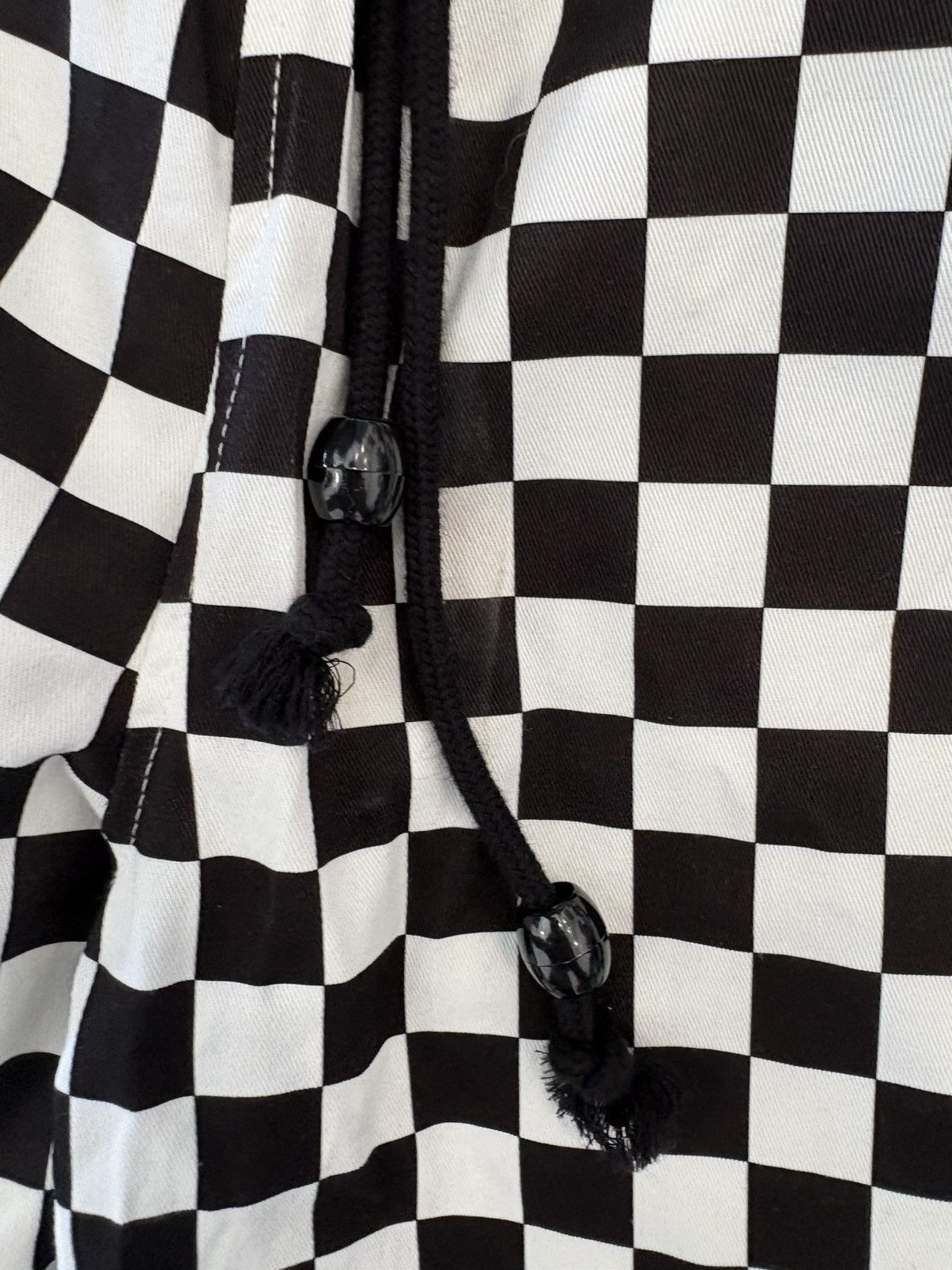 Japanese Brand NWT Rolling Cradle Checkered Drawstring Pants Medium Size US 33 - 8 Thumbnail