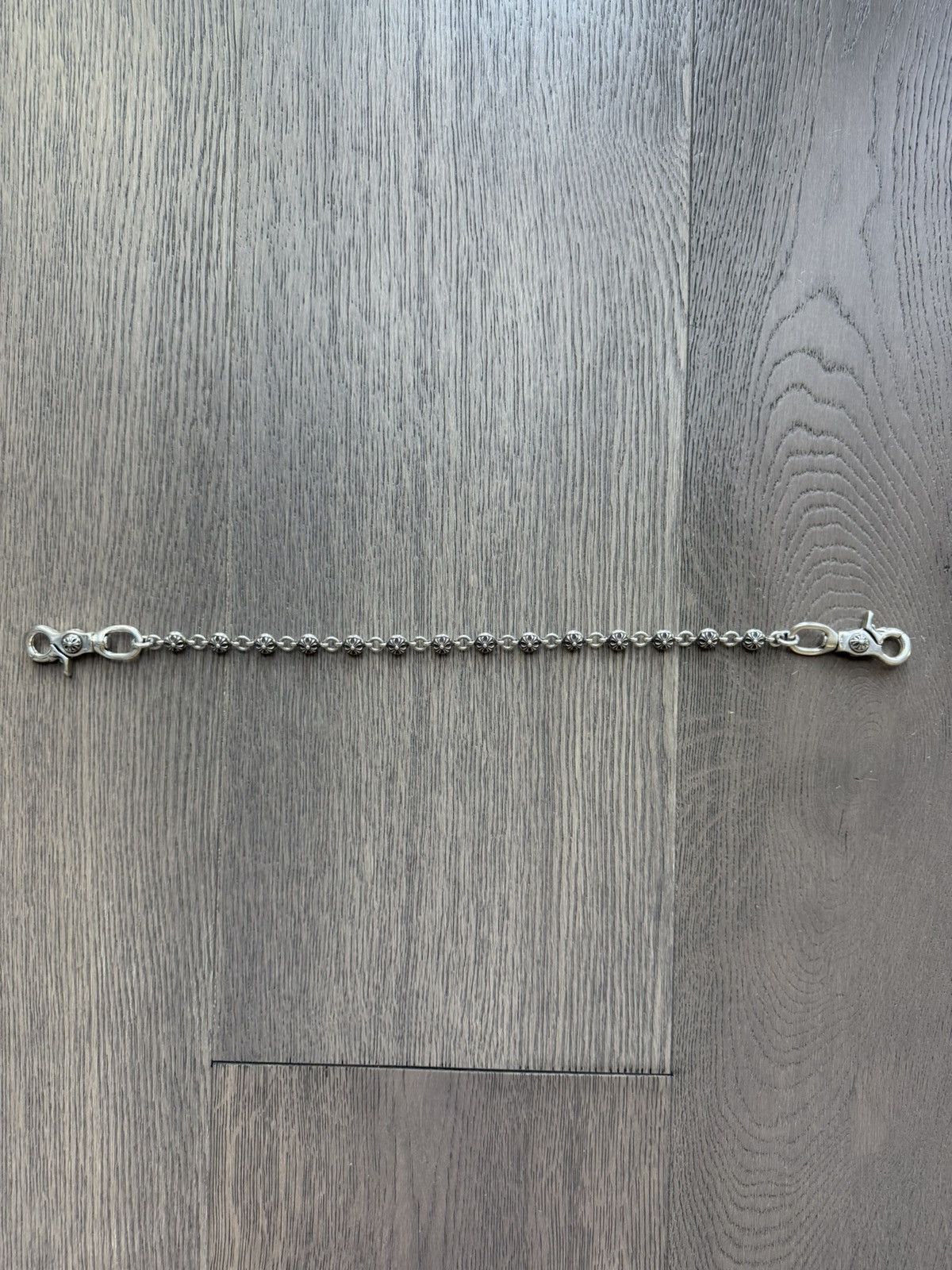 Chrome Hearts Size 18" - Chrome Hearts Cross Bal Double Clasp Wallet Chain Size ONE SIZE - 3 Thumbnail