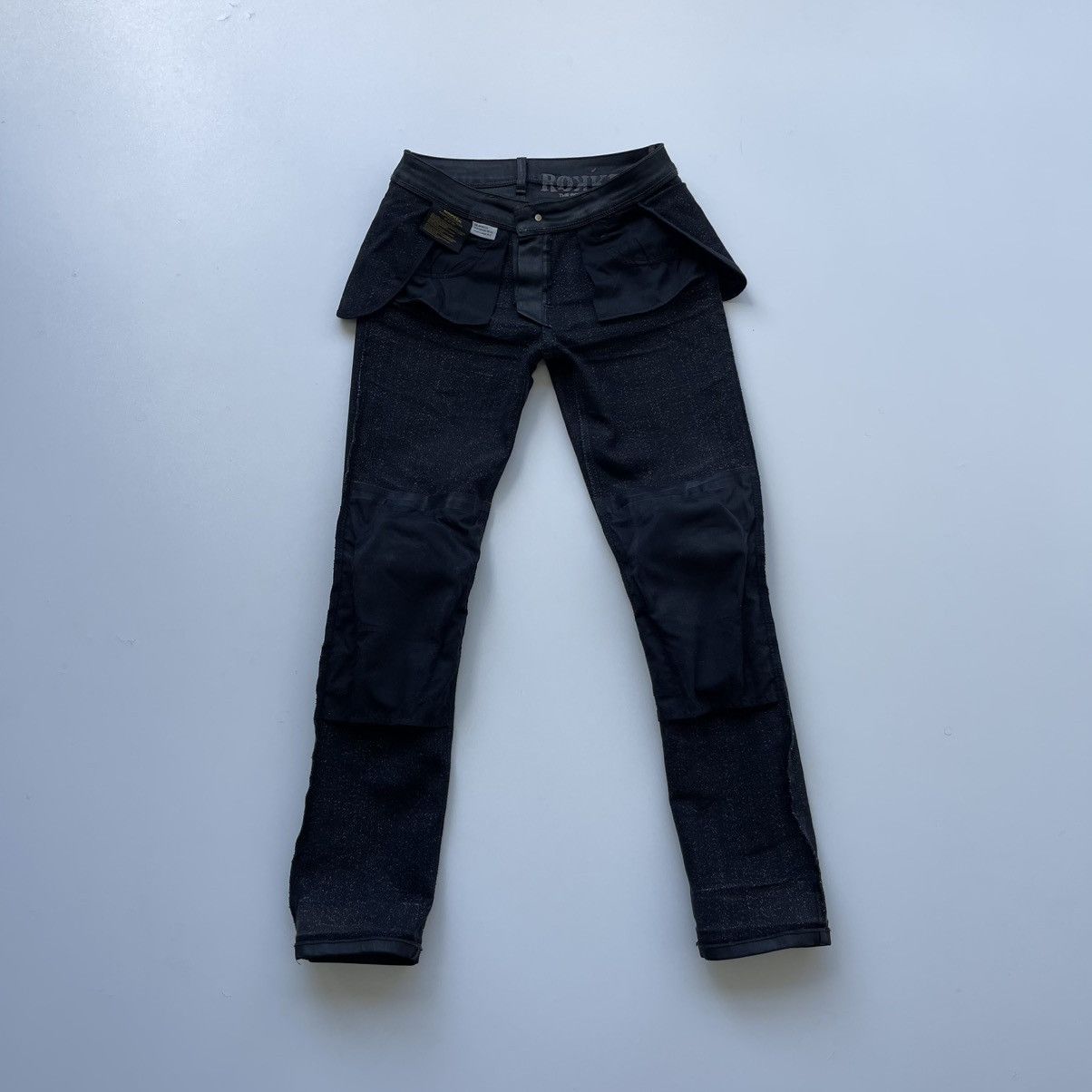 THE ROKKER COMPANY Rokker 2411 Rokkertech Lady Motorcycle D30 Stretch Jeans Size 30" / US 8 / IT 44 - 5 Thumbnail